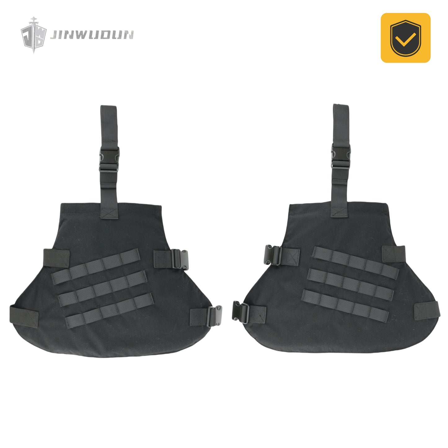 Level NIJ IV Fearless "X" full protection bulletproof vest nylon fabric tactical bulletproof vest increases the protection area