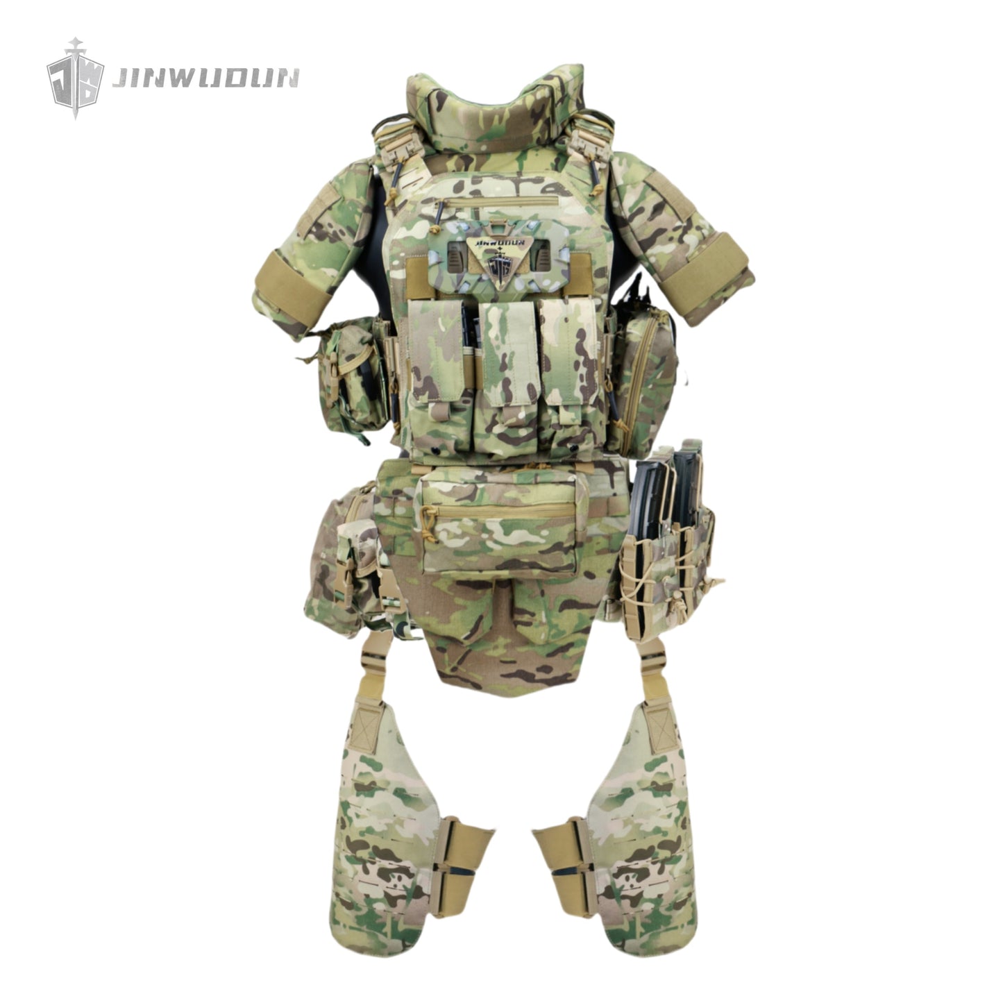 "Pioneer Z" NIJ IV level full protection bulletproof vest,MultiCam Military tactical vest body armor