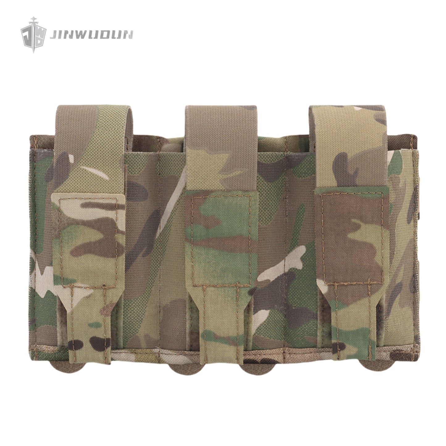 Lightweight triple flip cover elastic function bag 5.56/7.62MOLEL mounting accessory bag