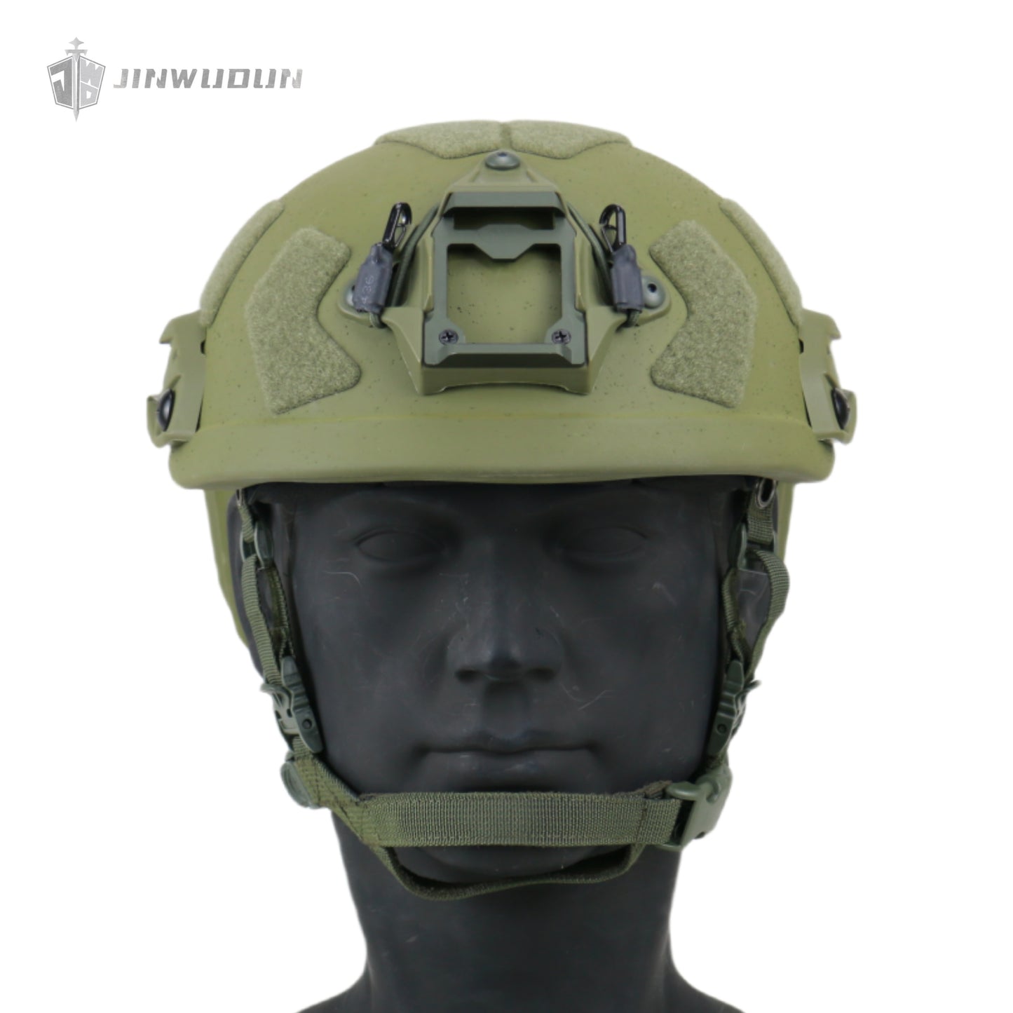 JWD-Level NIJ III bulletproof helmet FAST SF helmet type helmet 15 meters defense 7.62*51 M80 bullet PE material