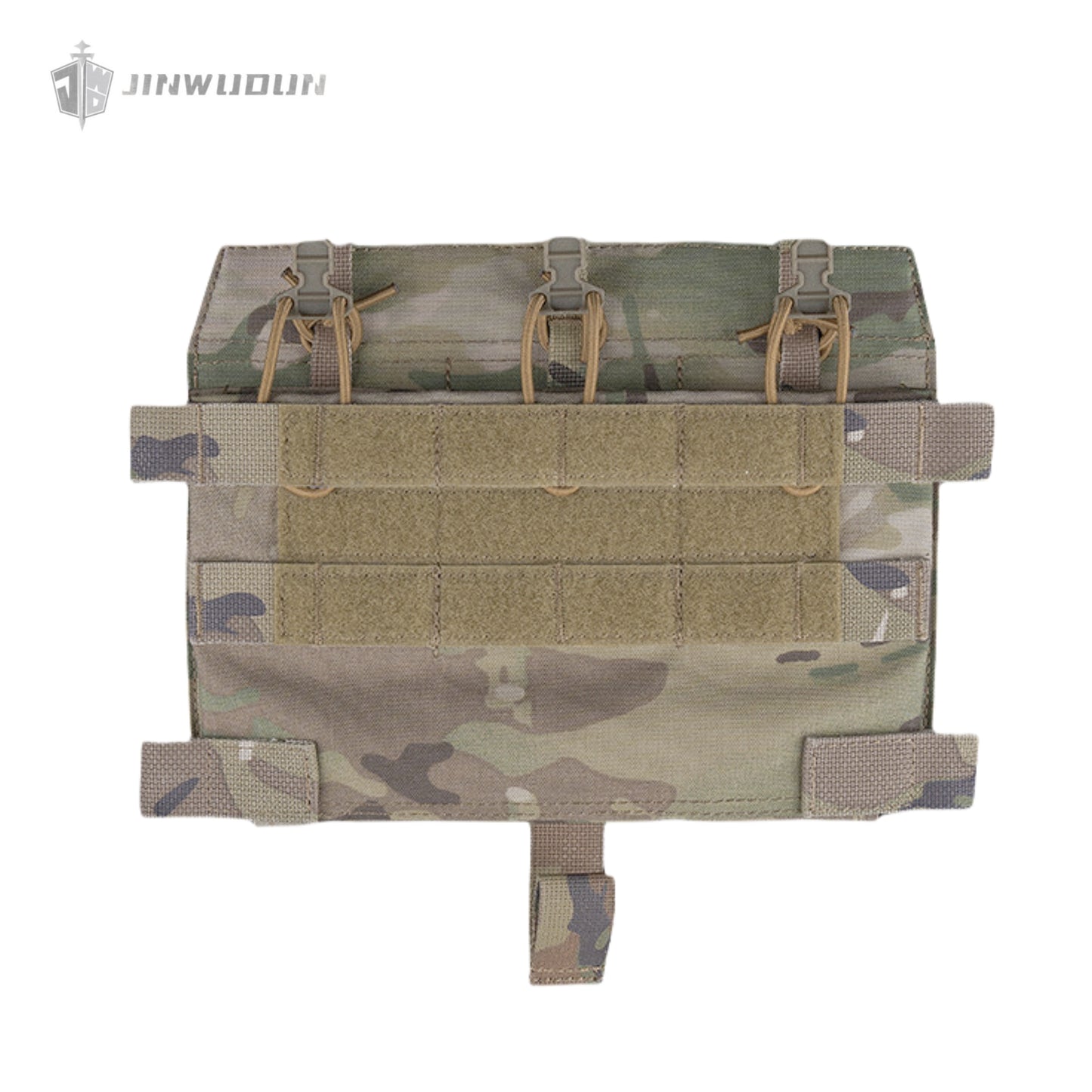 R model M4 triple panel tactical vest molle expansion board contains 5.56 triple pack