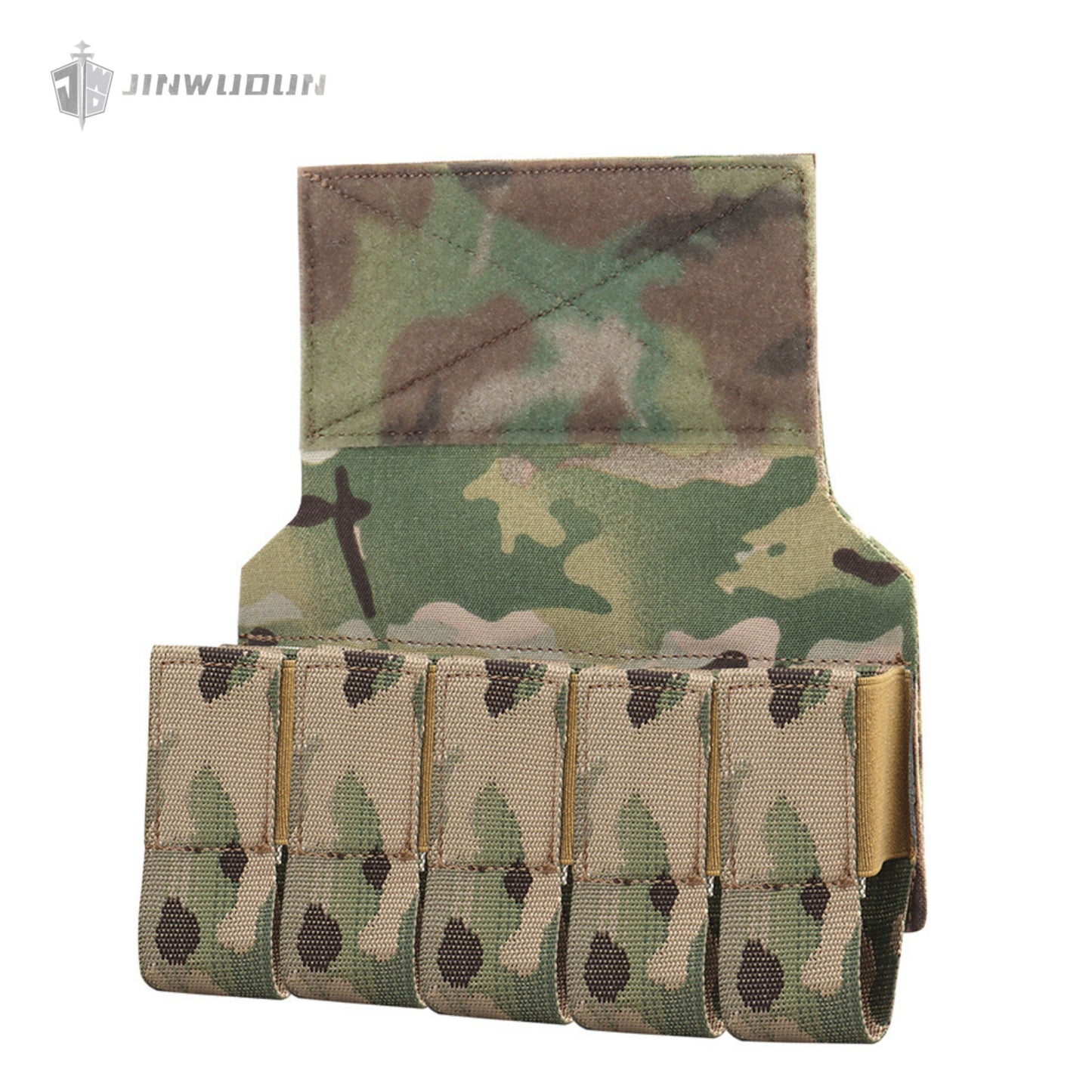Tactical chest/vest multifunctional storage lower abdomen bag five-link M203 supplement pack