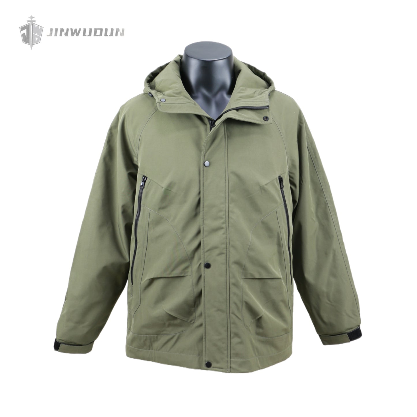 Puncture- and Cut-Resistant Jacket (About 3 lb). Outdoor, windproof, waterproof, and multi-purpose invisible cut-resistant clothing.