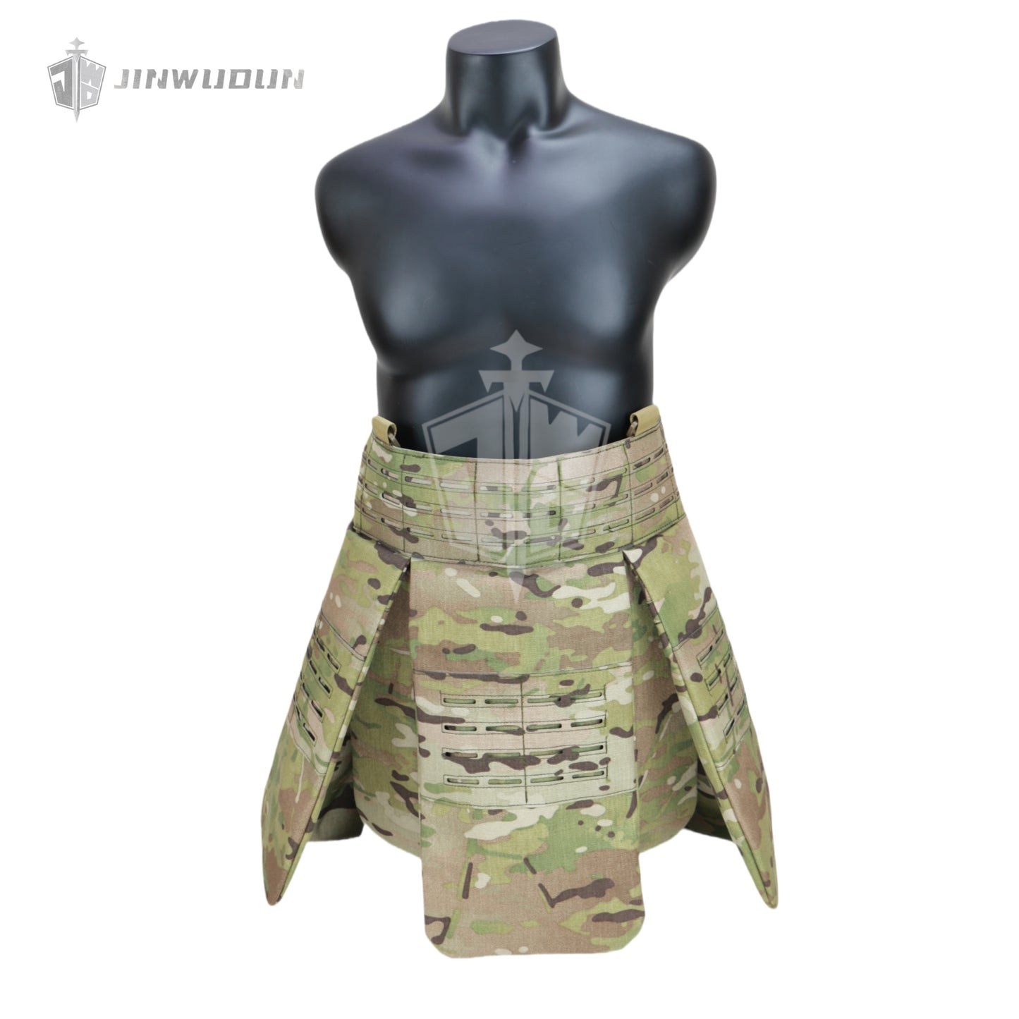 NIJ-IIIA tactical bulletproof skirt laser cutting multifunctional MOLLE