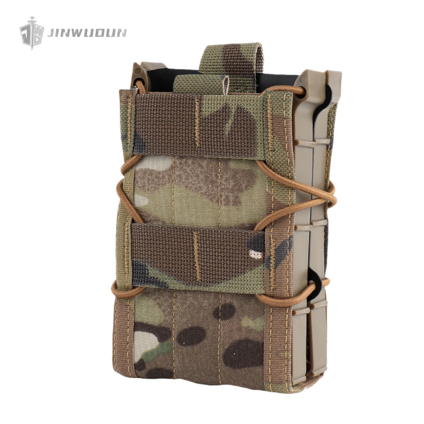 Tiger double full-size quick-draw function bag 5.56/7.62molle double-layer accessory bag