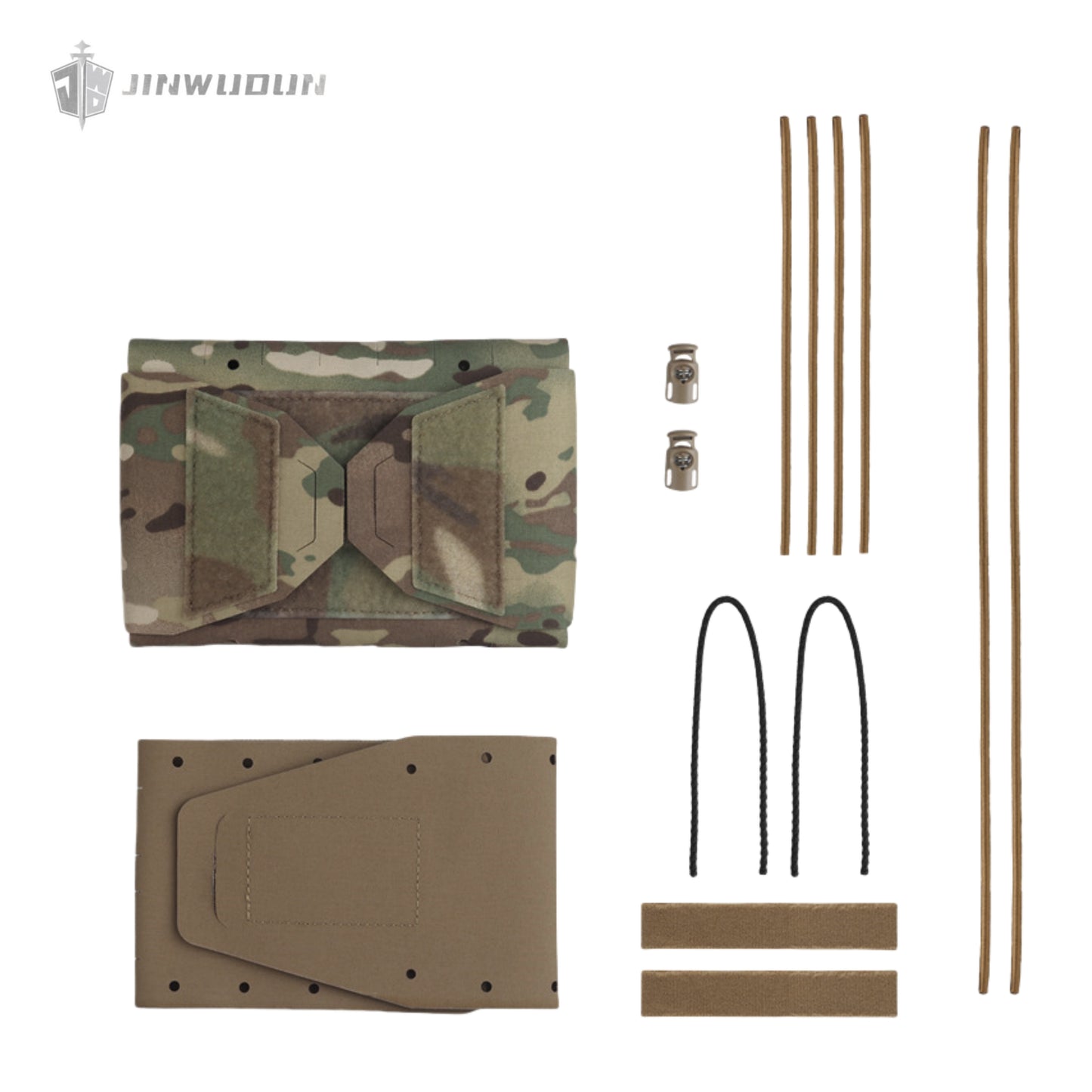 Lightweight camouflage medical kit