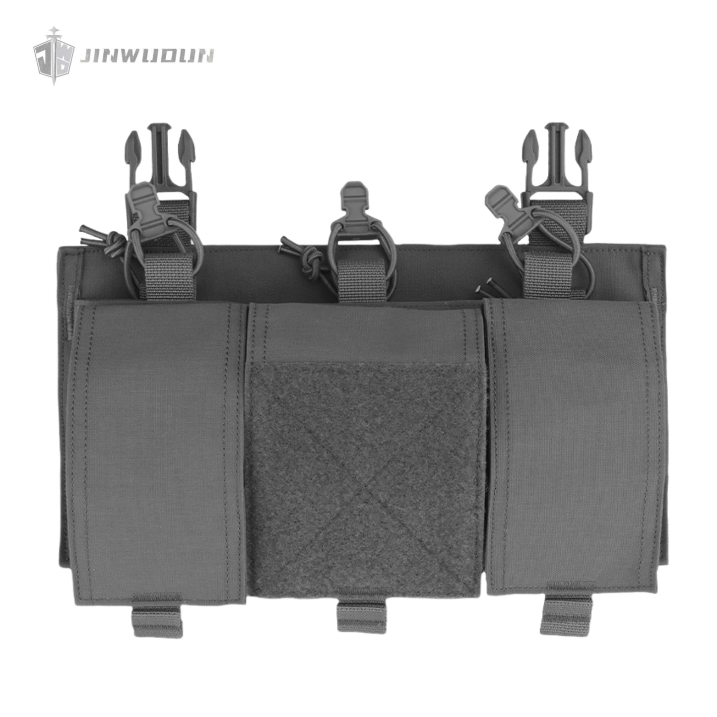 Active duty standard buckle accessory bag military fan attachment accessories triple 7.62 quick panel