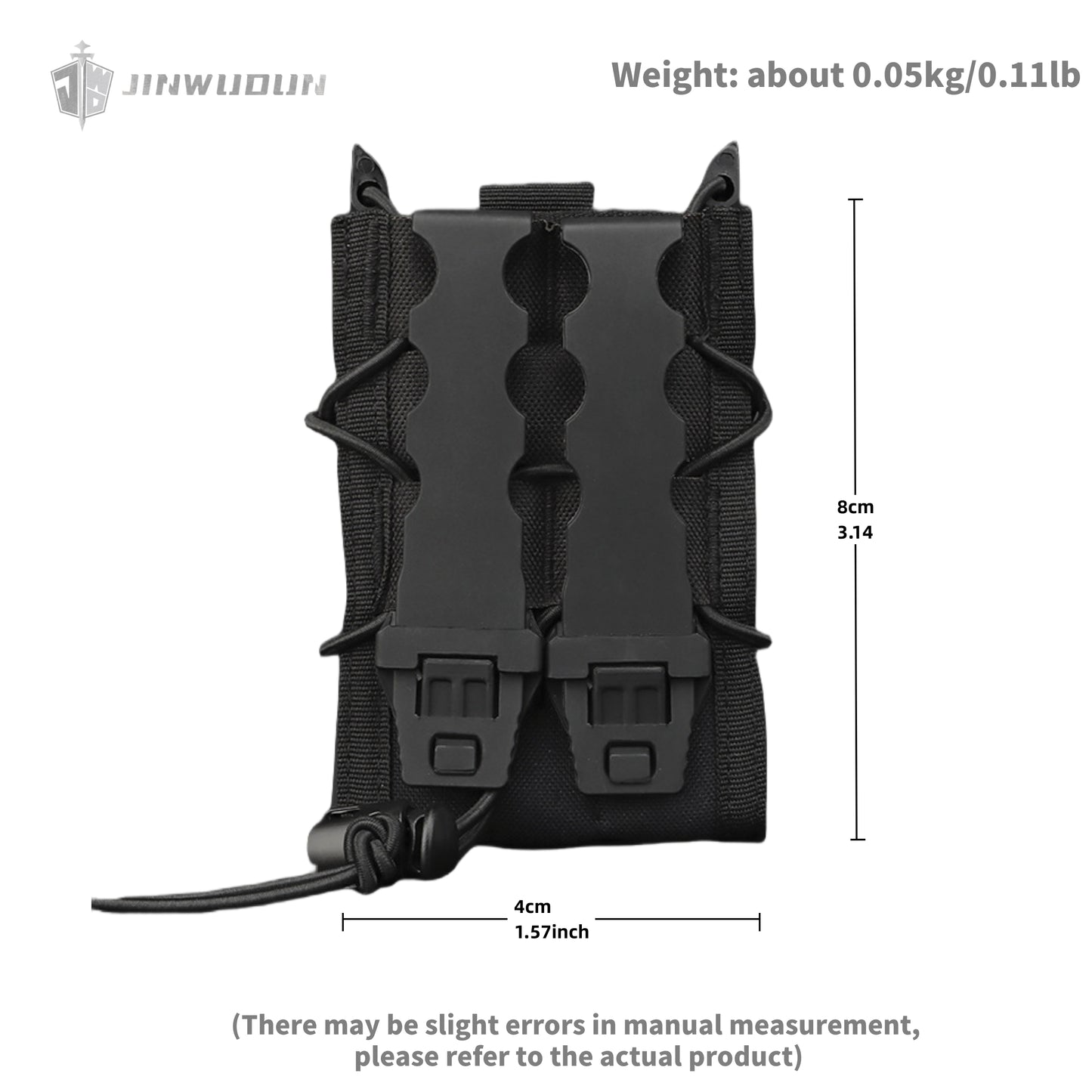 Tiger 5.56mm Functional Pack Molle System Single-Link Tactical Vest Accessory Pack