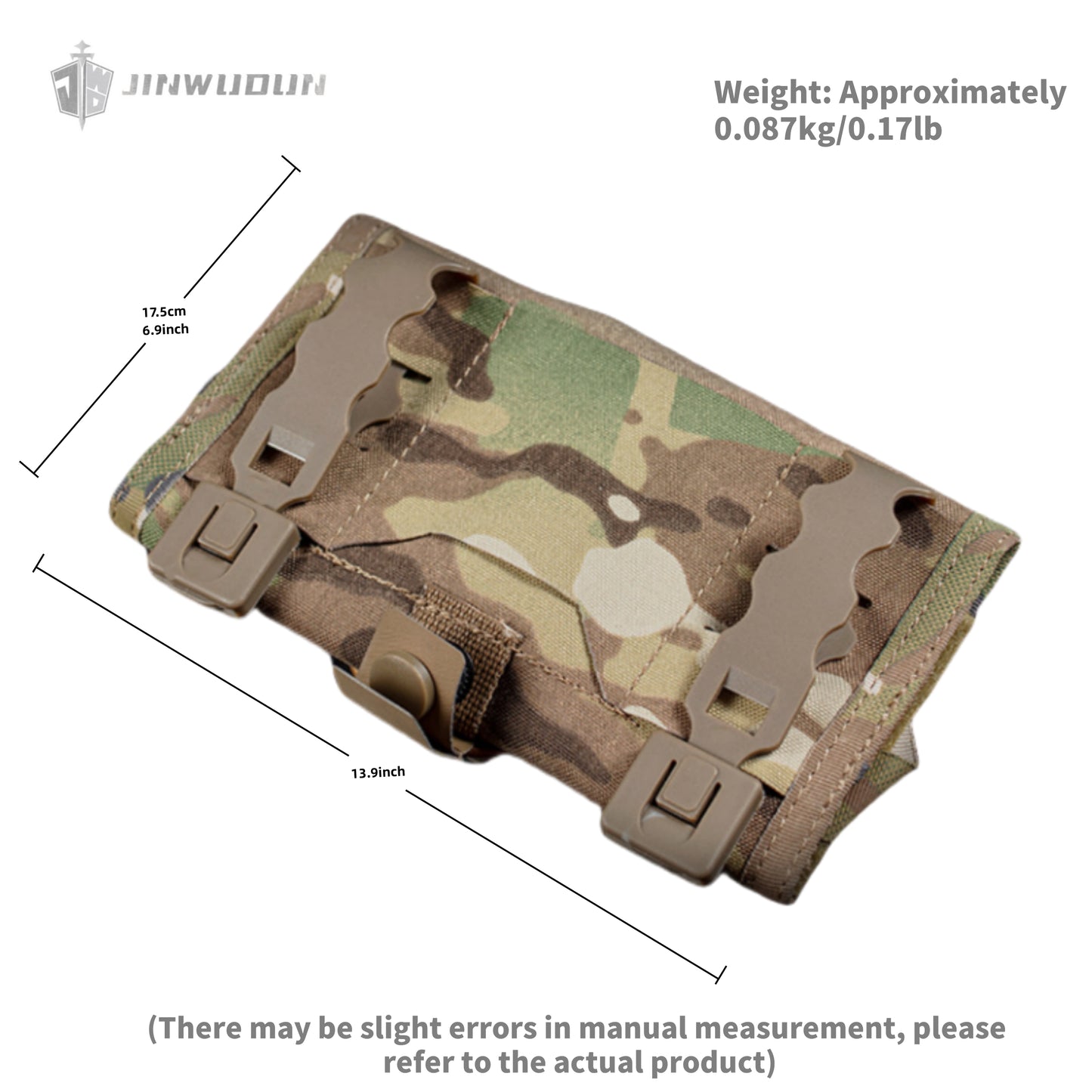 TWINFALCONS TW-P122 MOLLE system insert outdoor field mobile phone navigation bag