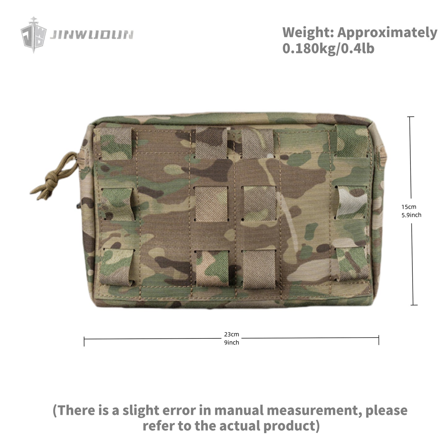 RONINTACTICS style horizontal universal GP tactical storage vest expansion (L)