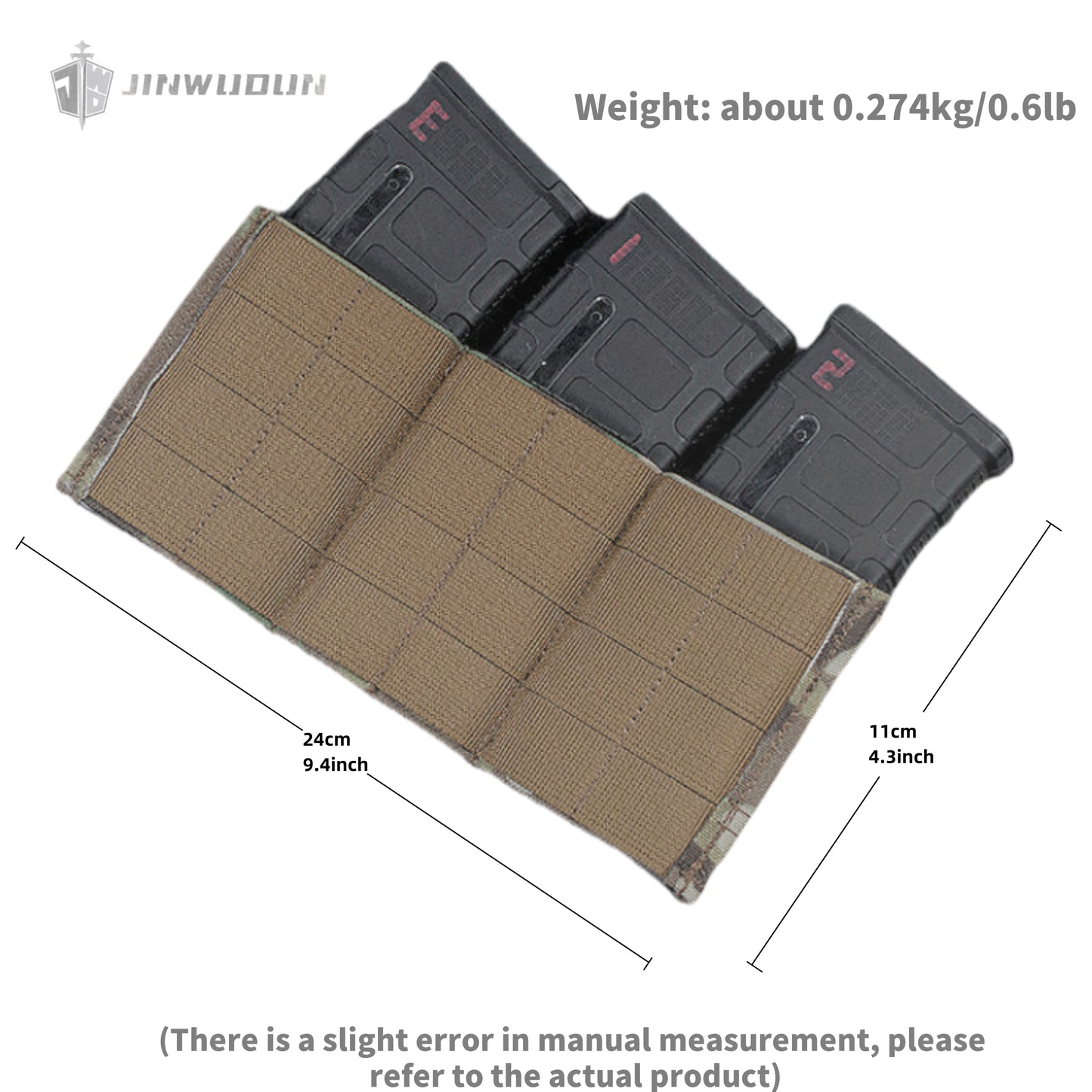 FAST Triple 5.56 Functional Pack (Medium) Tactical Accessory Pack Training Military Fans Miscellaneous Bag Solid Color