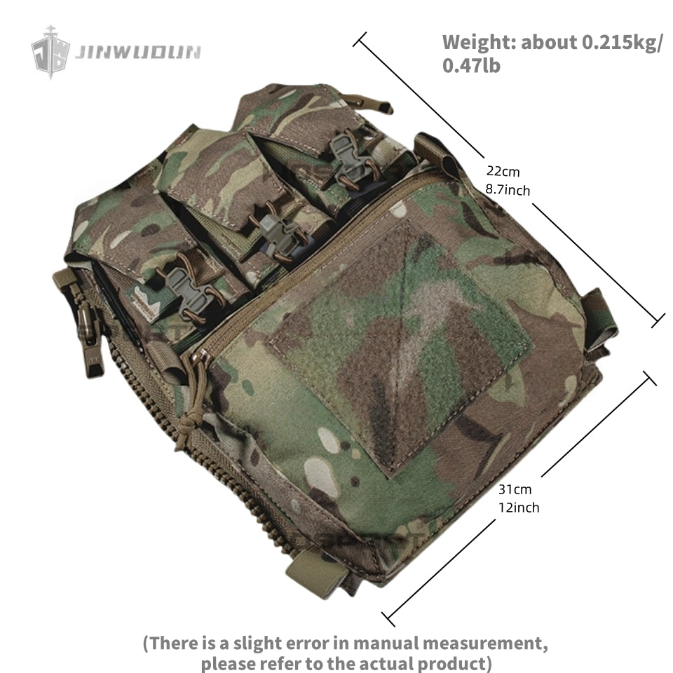 Combat Training Vest Combination Expansion Storage Bag V5 PC Tactical Back Plate
