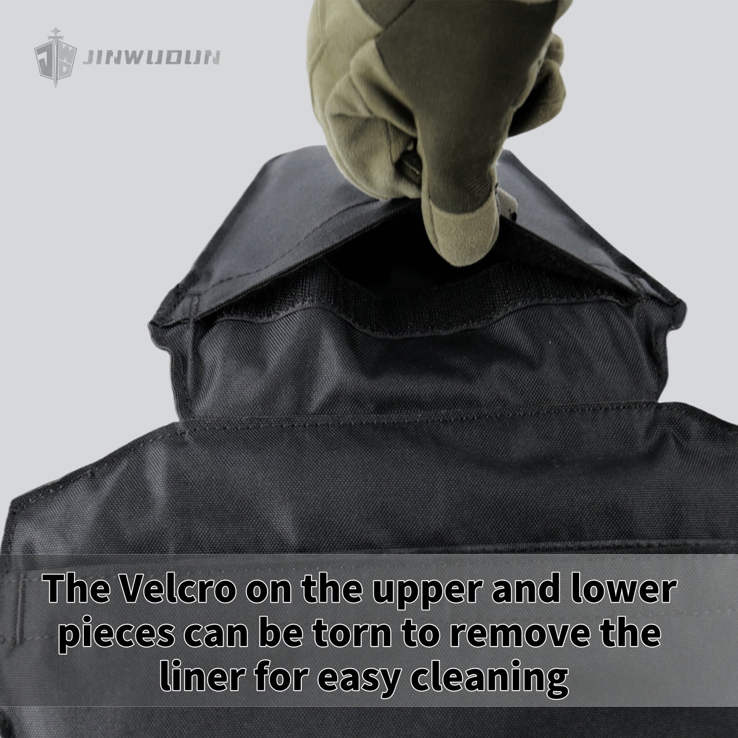 2-Piece Groin Protection Bulletproof Panel | NIJ IIIA | Durable 1000D Polyester Material