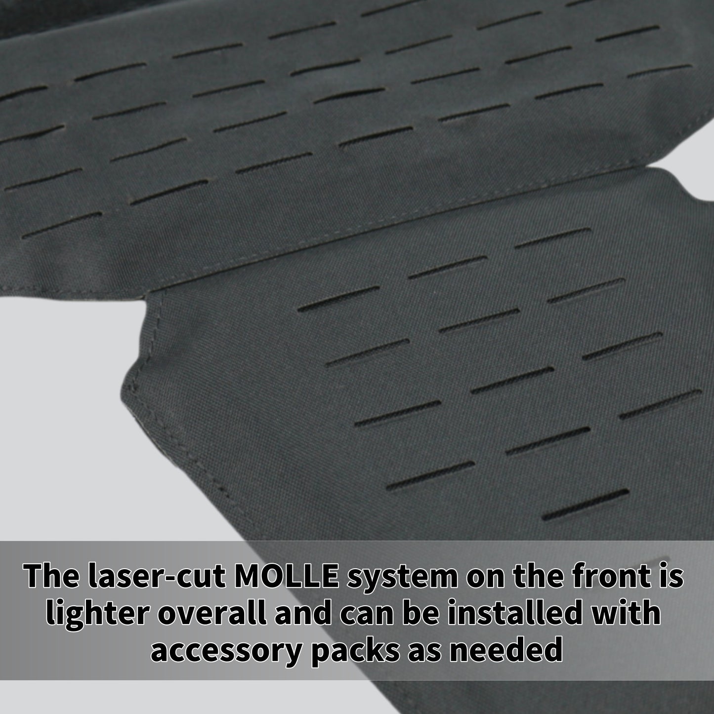 2-Piece Groin Protection Bulletproof Panel | NIJ IIIA | Durable 1000D Polyester Material