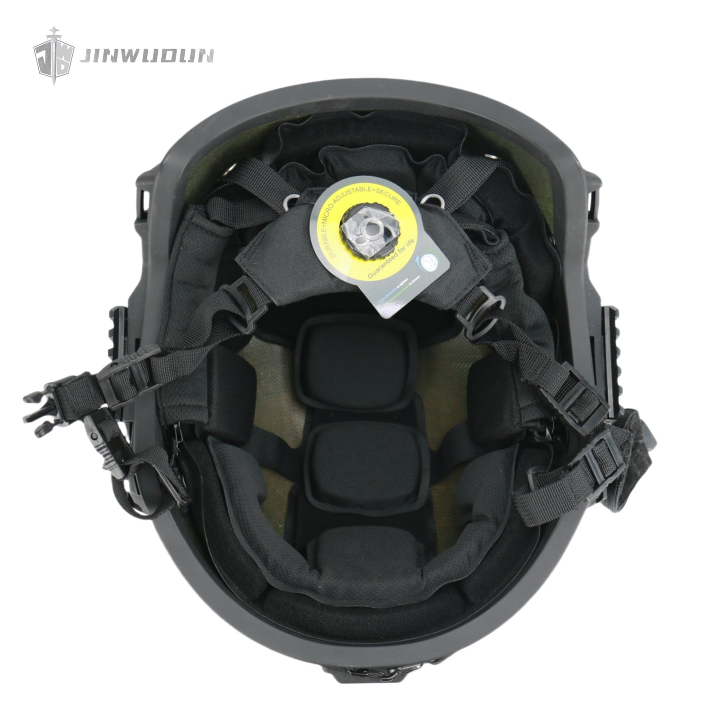 JWD-WENDY3.0 tactical bulletproof helmet IIIA level, UHMWPE/Aramid material, spray polyurea coating