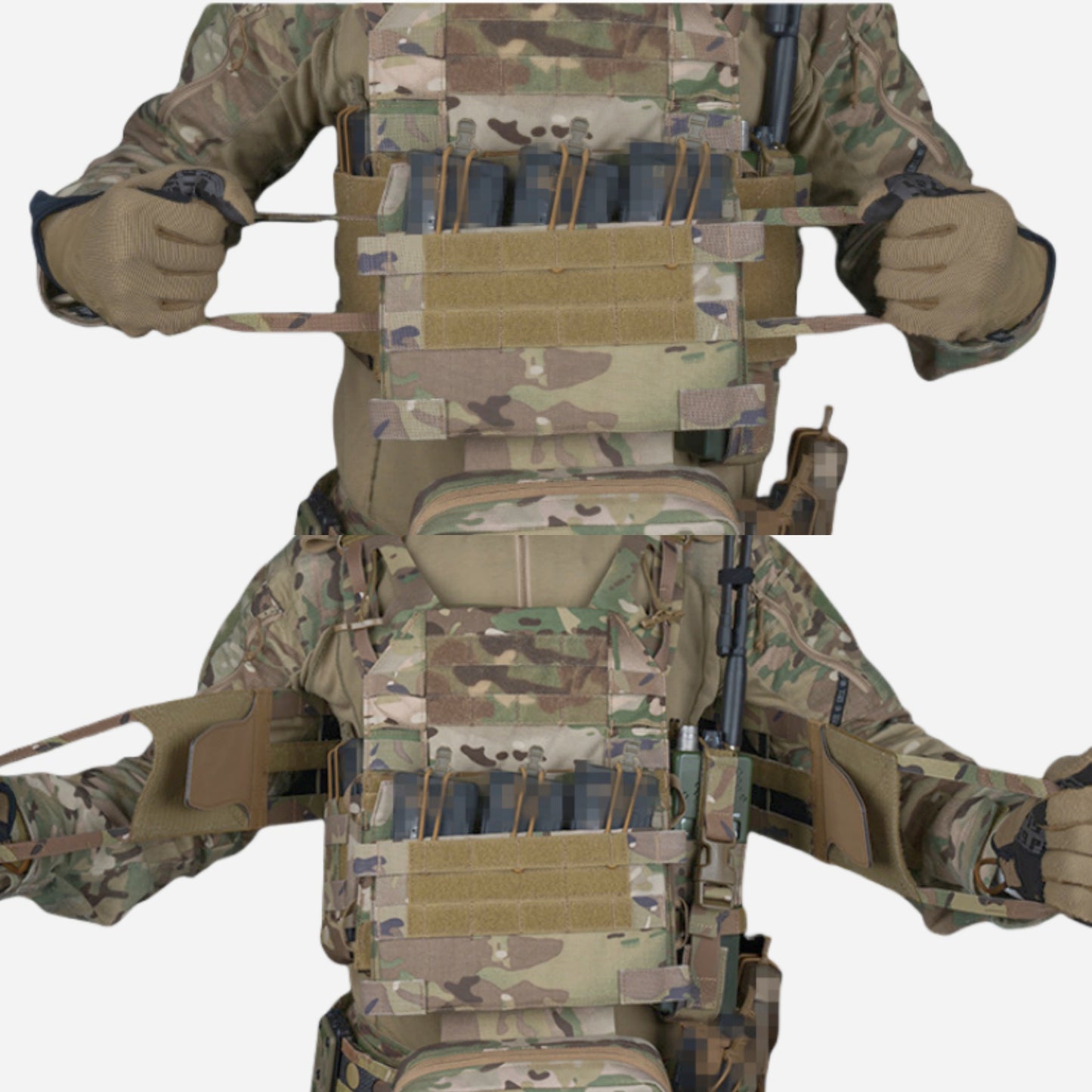 JWD-Tactical bulletproof vest Cordura fabric JPC 3.0 tactical bulletproof vest shoulder waist quick release design