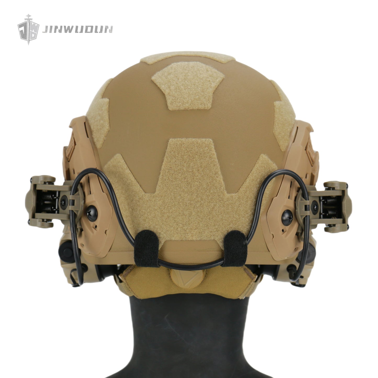 JWD-P30 Tactical Headset | Noise Reduction & Sound Pickup | Compatible with WENDY/FAST Helmets | Durable PC Material