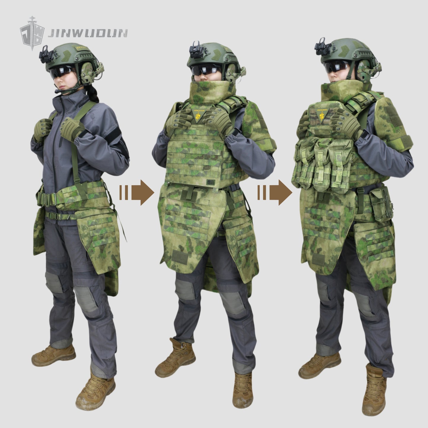 NIJ IIIA/IV Heavy "Raider" SSO original OEM special forces tactical bulletproof vest tactical vest suit
