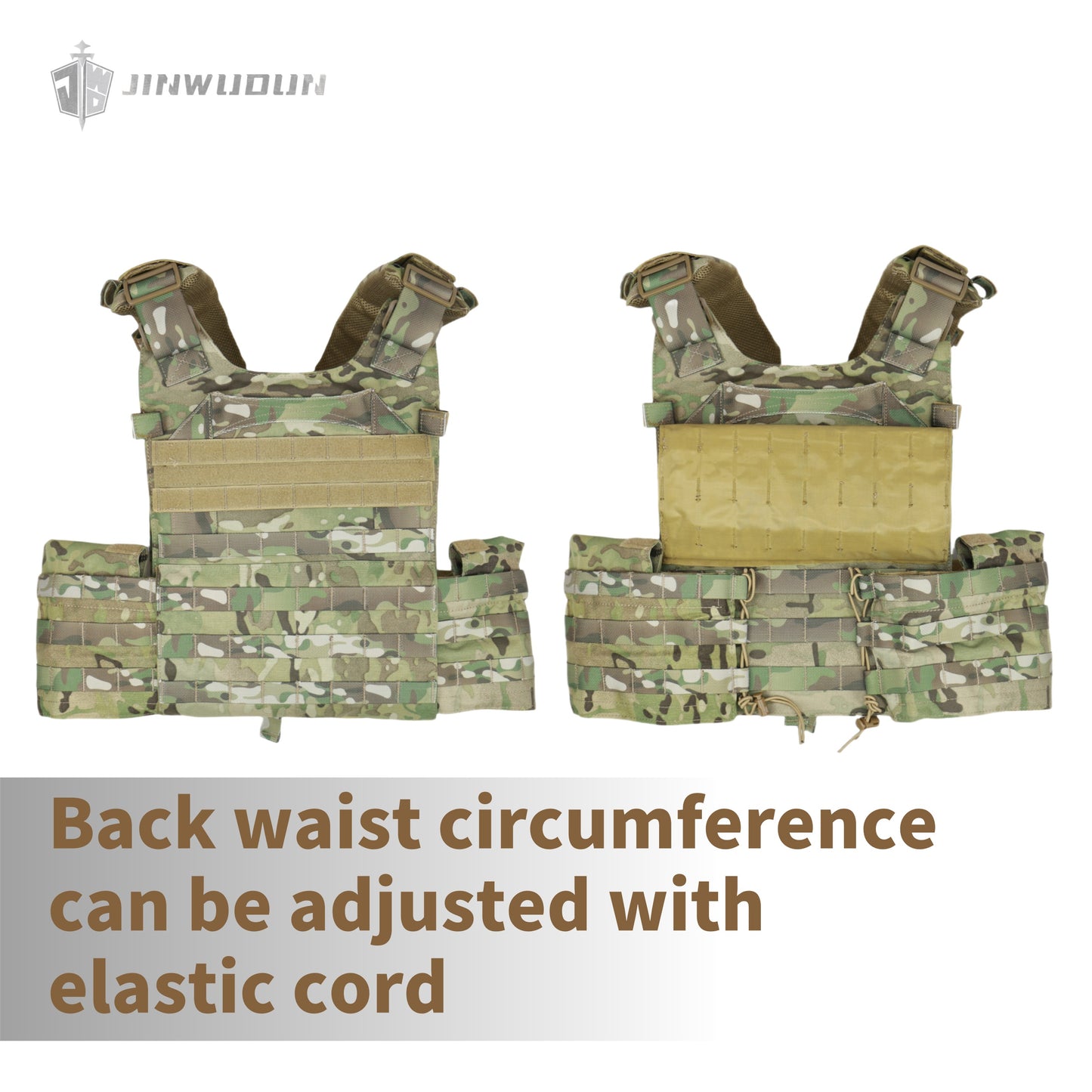 Level NIJ IV enlarged waist tactical quick-release bulletproof vest OEM replica 1000D fabric bulletproof vest
