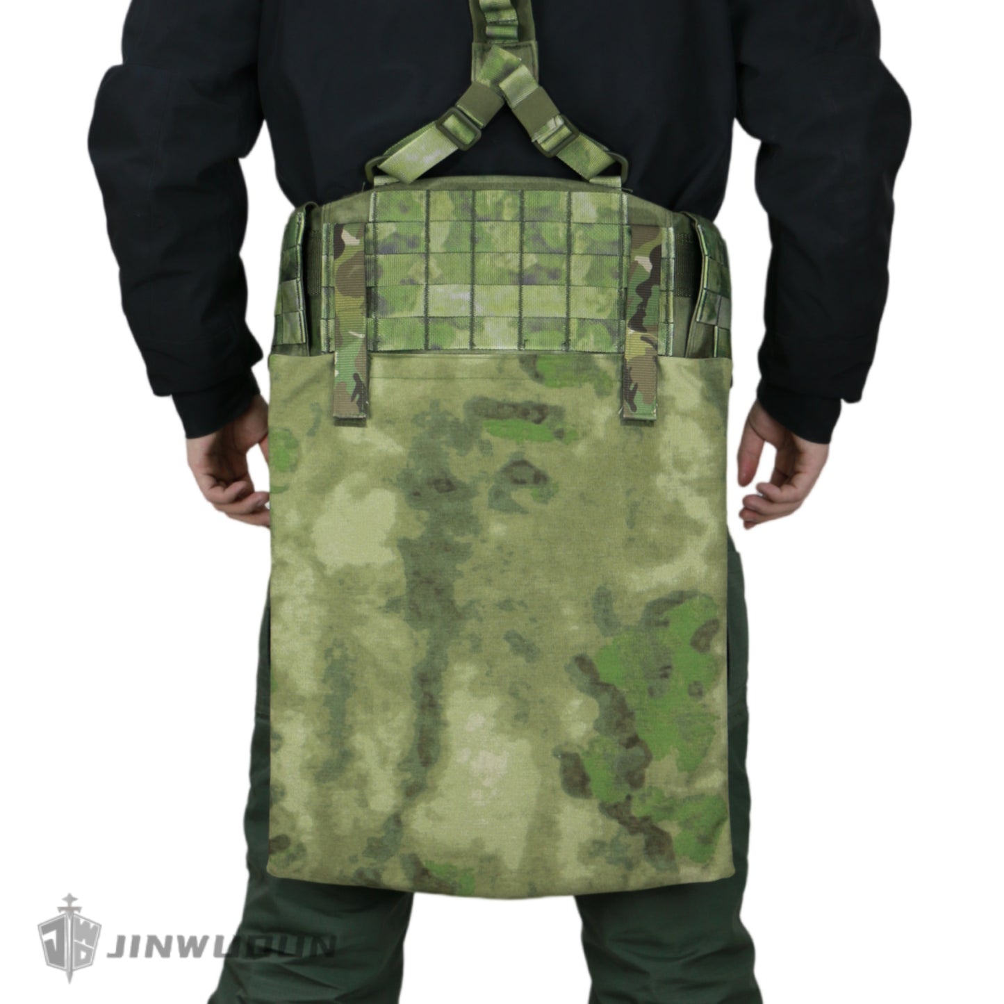 NIJ IIIA Level Ballistic Buttocks Guard | 14.6x17 Inch 1000D Nylon Material