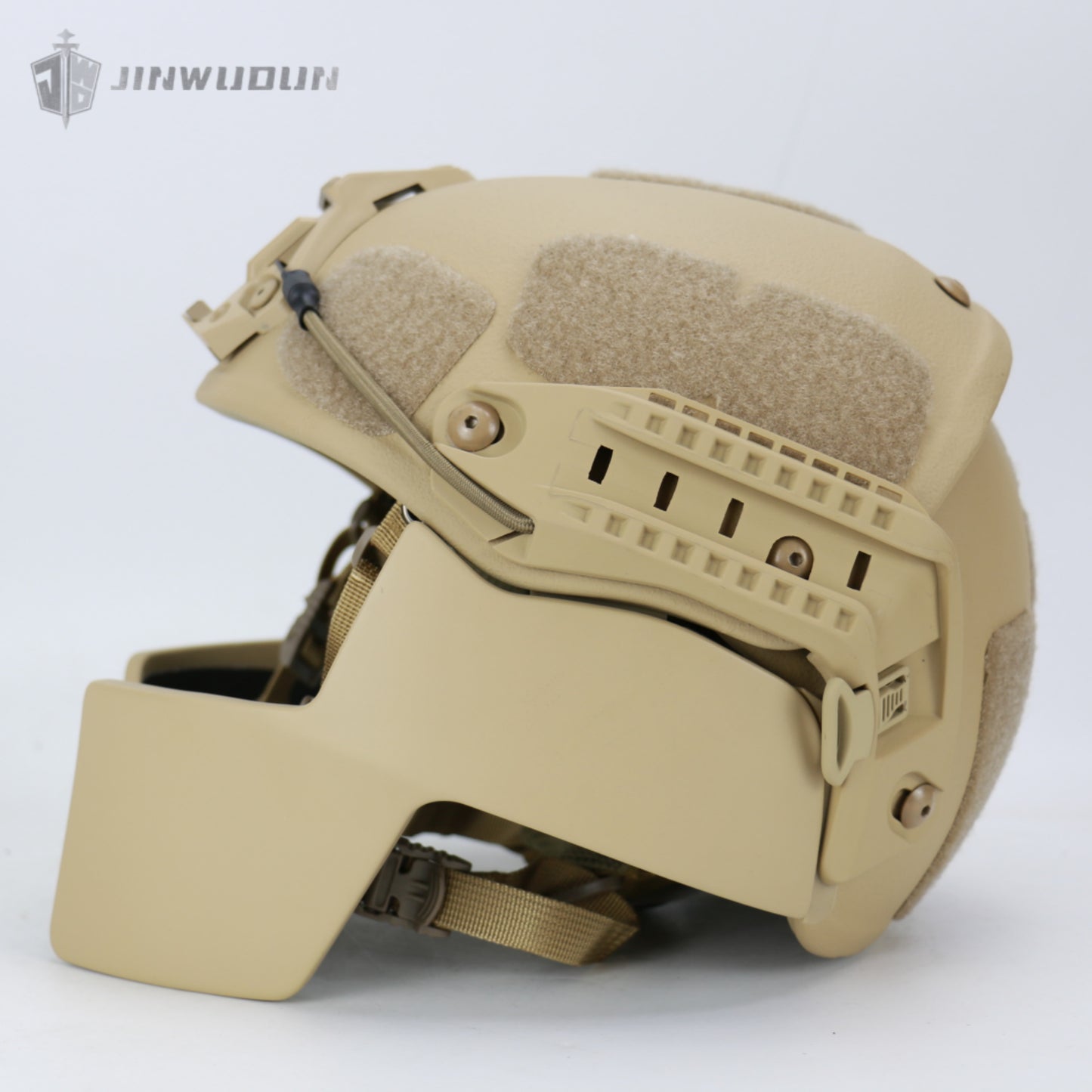 IIIA level AF split bulletproof helmet + bulletproof mask set aramid material