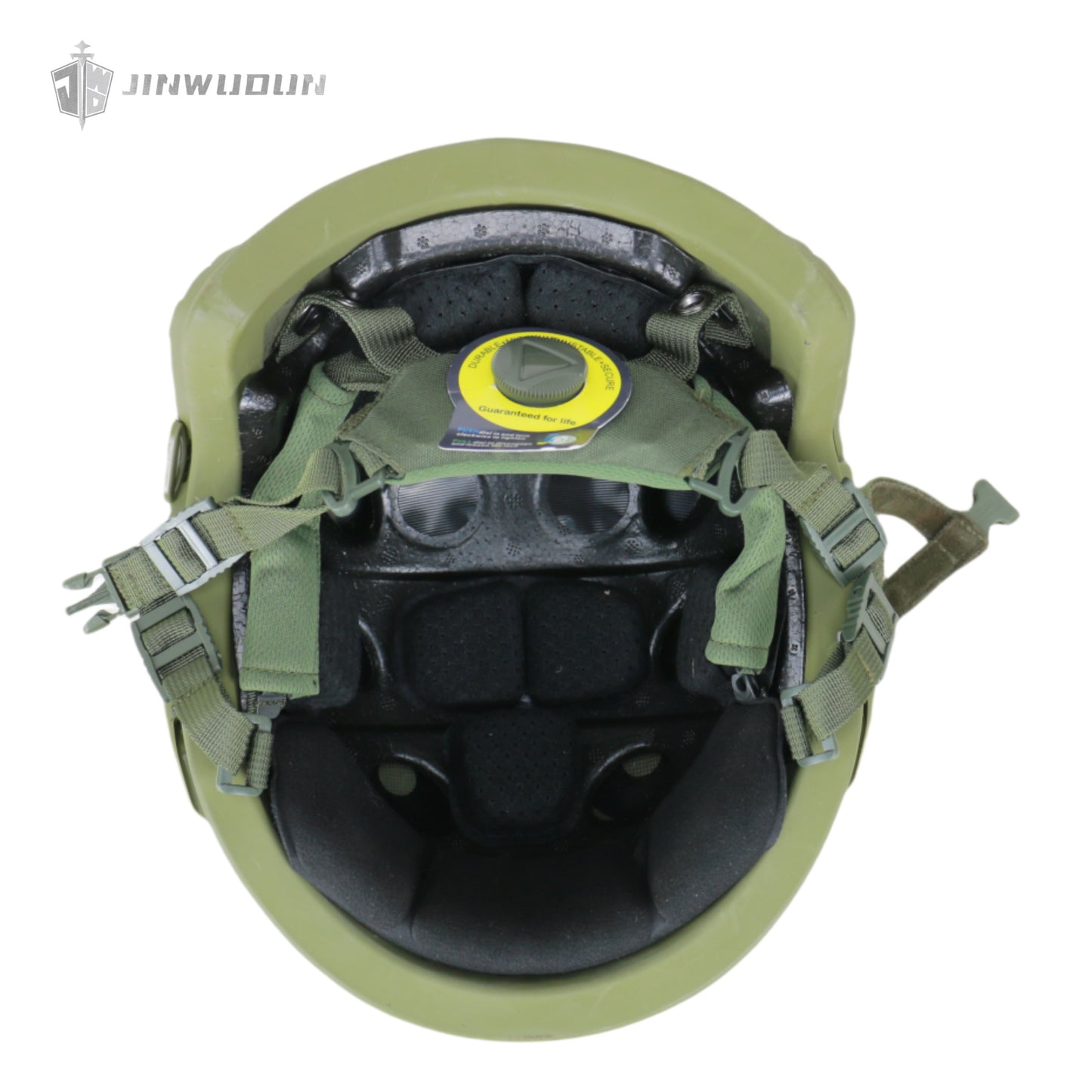 JWD-Level NIJ III bulletproof helmet FAST SF helmet type helmet 15 meters defense 7.62*51 M80 bullet PE material