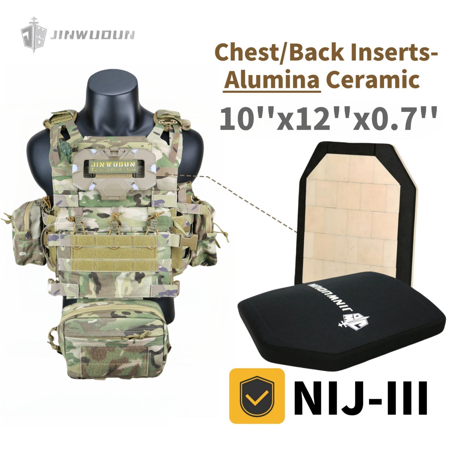 JWD-Tactical bulletproof vest Cordura fabric JPC 3.0 tactical bulletproof vest shoulder waist quick release design