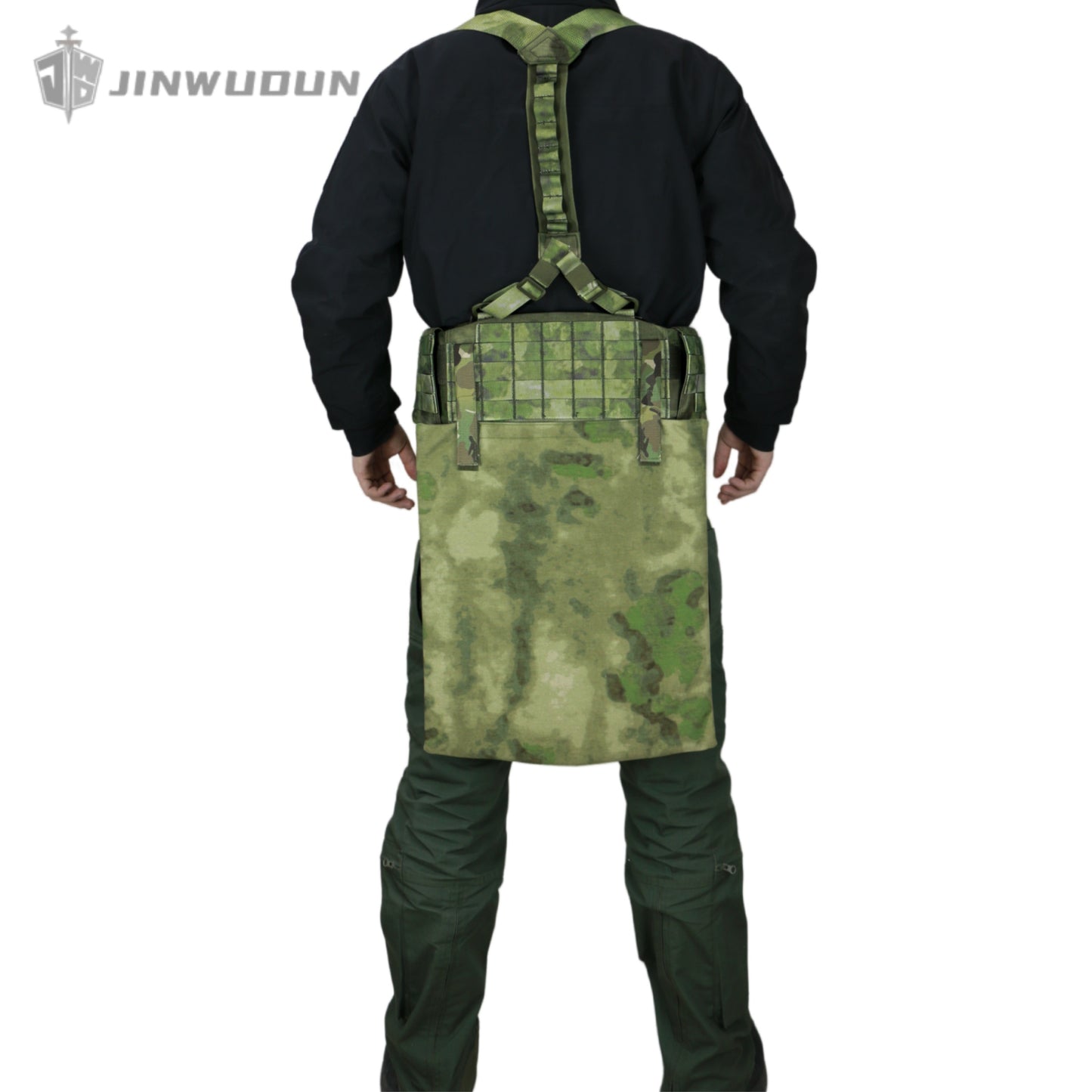 NIJ IIIA Level Ballistic Buttocks Guard | 14.6x17 Inch 1000D Nylon Material