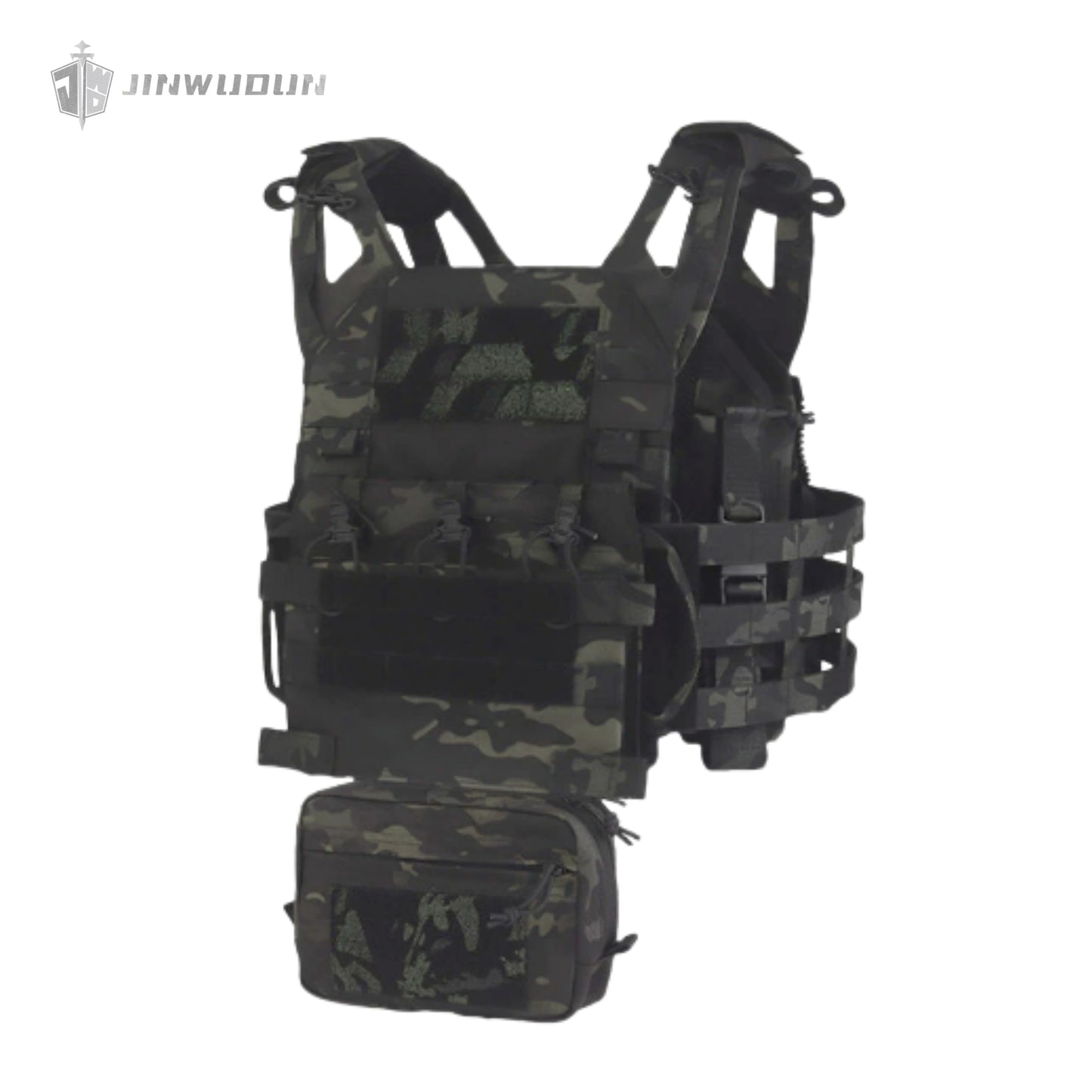 JWD-Tactical bulletproof vest Cordura fabric JPC 3.0 tactical bulletproof vest shoulder waist quick release design