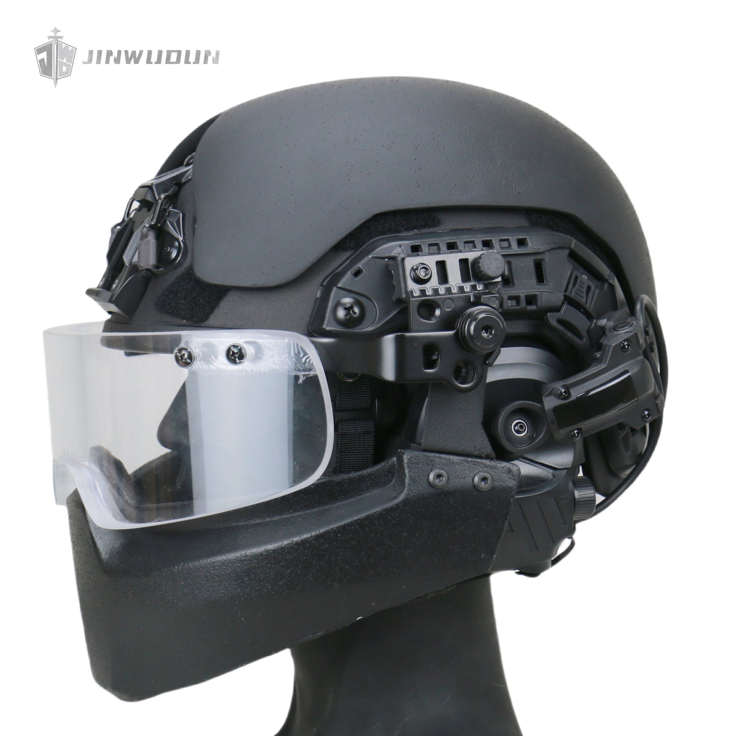 Level NIJ III Ballistic Helmet - Modular Omni-Protective Tactical Ballistic Helmet
