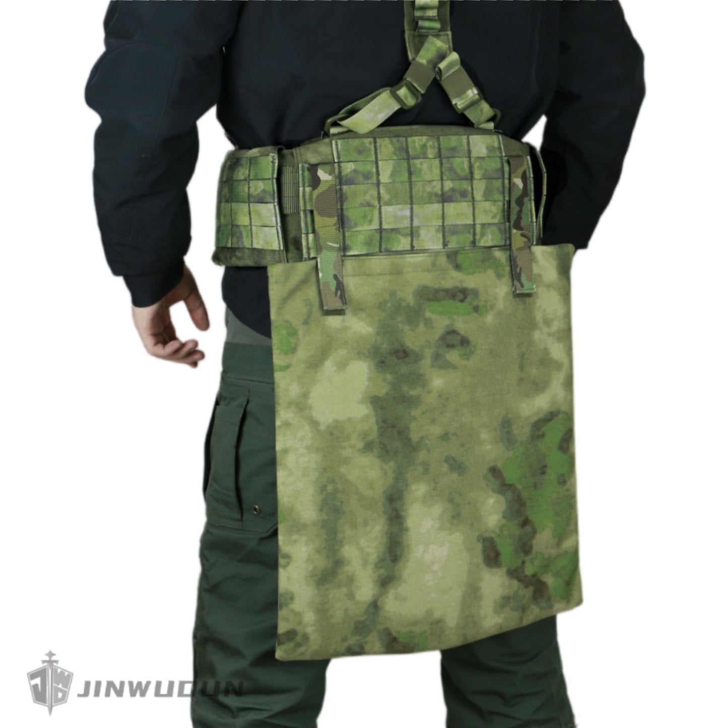 NIJ IIIA Level Ballistic Buttocks Guard | 14.6x17 Inch 1000D Nylon Material