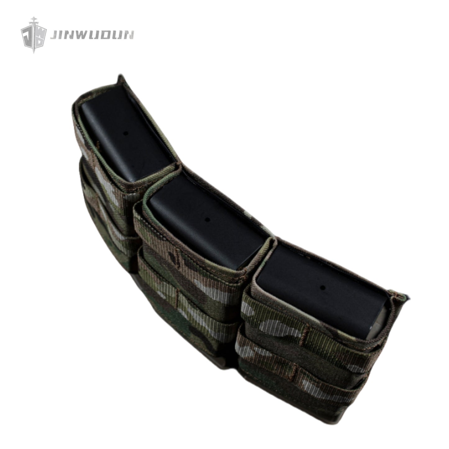 FAST AK Triple 7.62 Magazine Pouch (Medium) Multi-Function Quick-Draw Holster Tactical Soft Bullet Accessory
