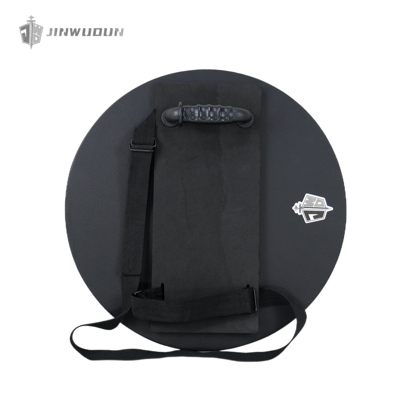 NIJ IIIA+ Round Bulletproof Shield: 20.1-Inch UHMWPE with Durable Nylon Cover