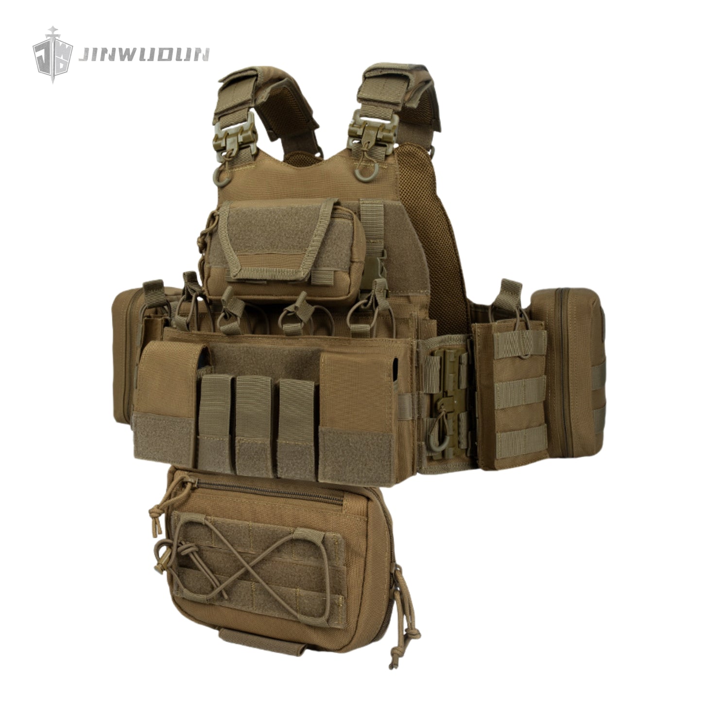 JWD Tactical Vest/Bulletproof Vest-Equipped with Quick Release System