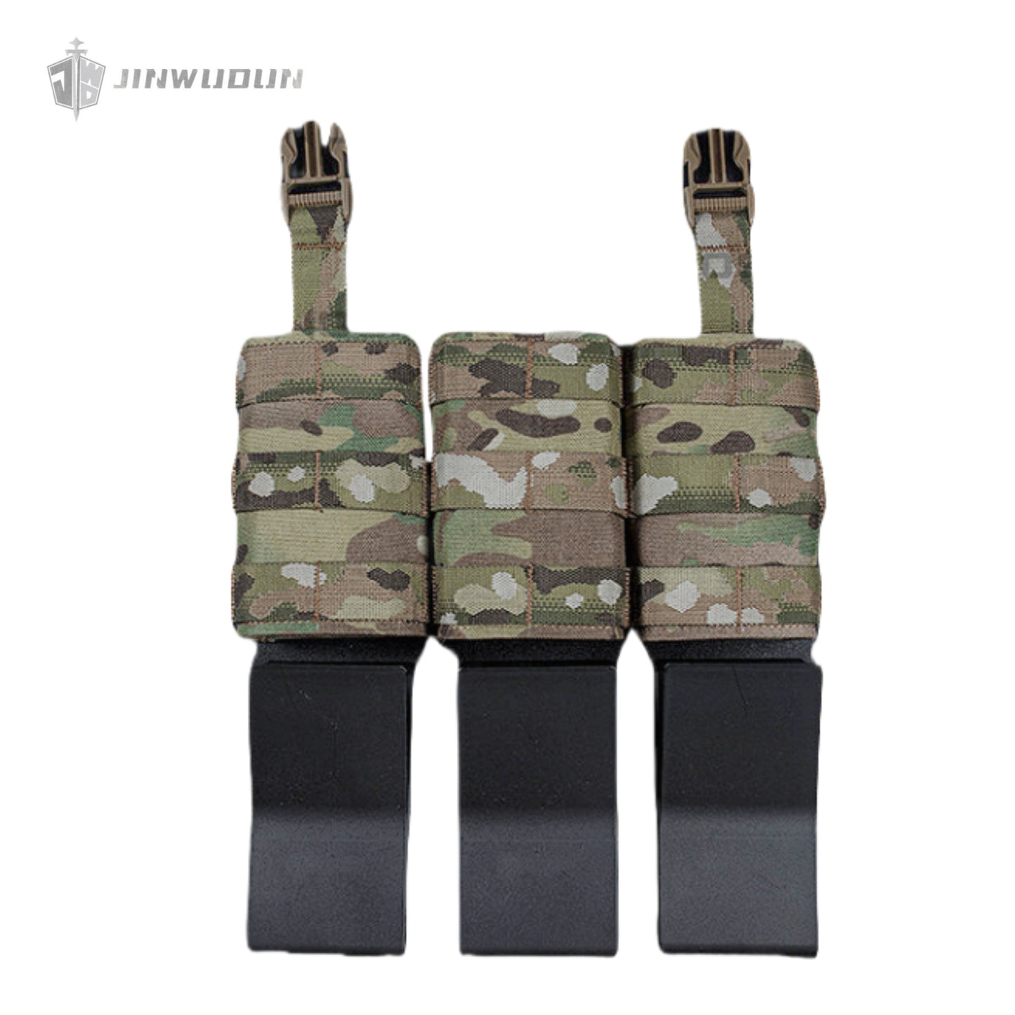 FAST triple 7.62 magazine function package (high) tactical vest buckle front panel