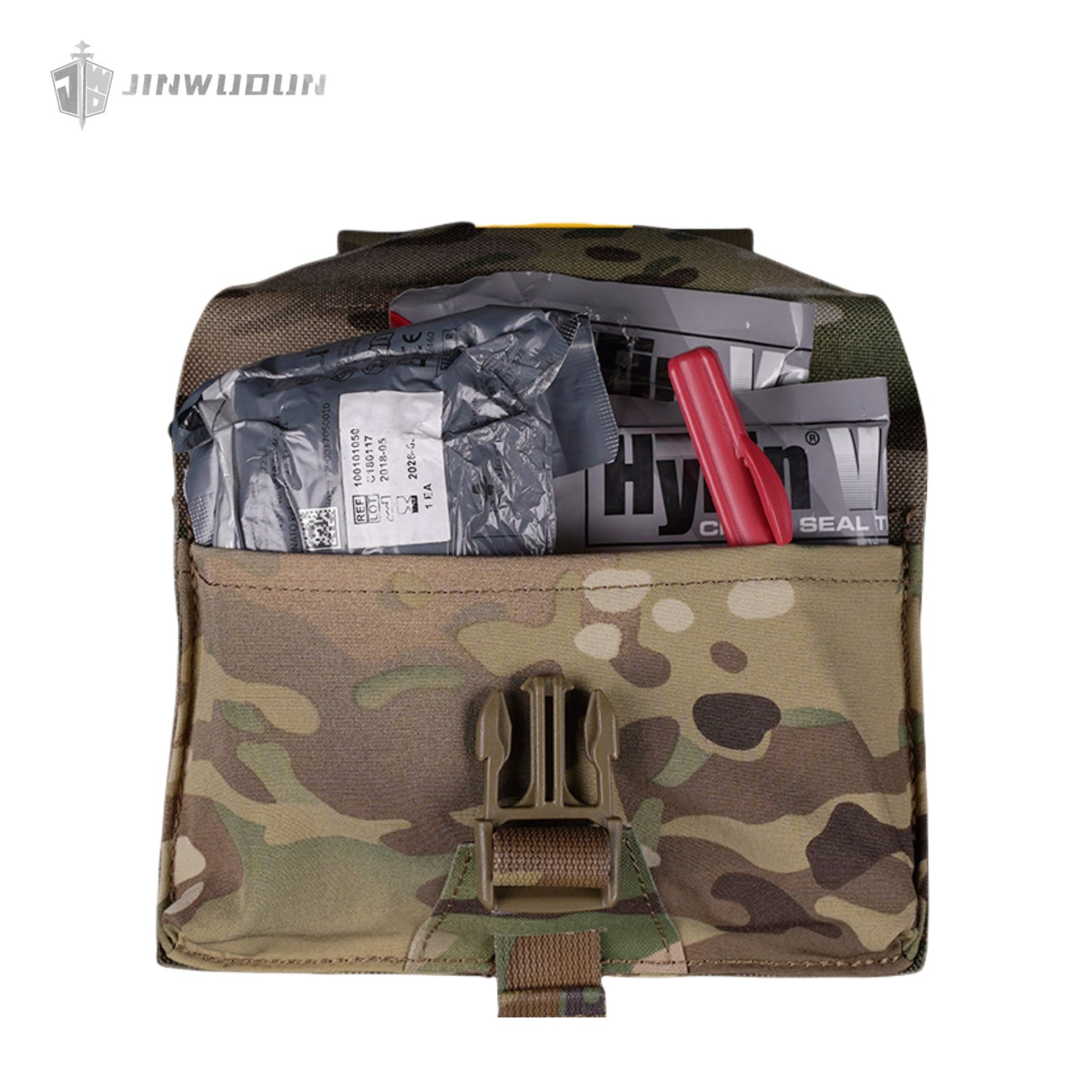Survival accessory bag, tactical vest, tactical belt, molle seal quick-release medical bag, second generation