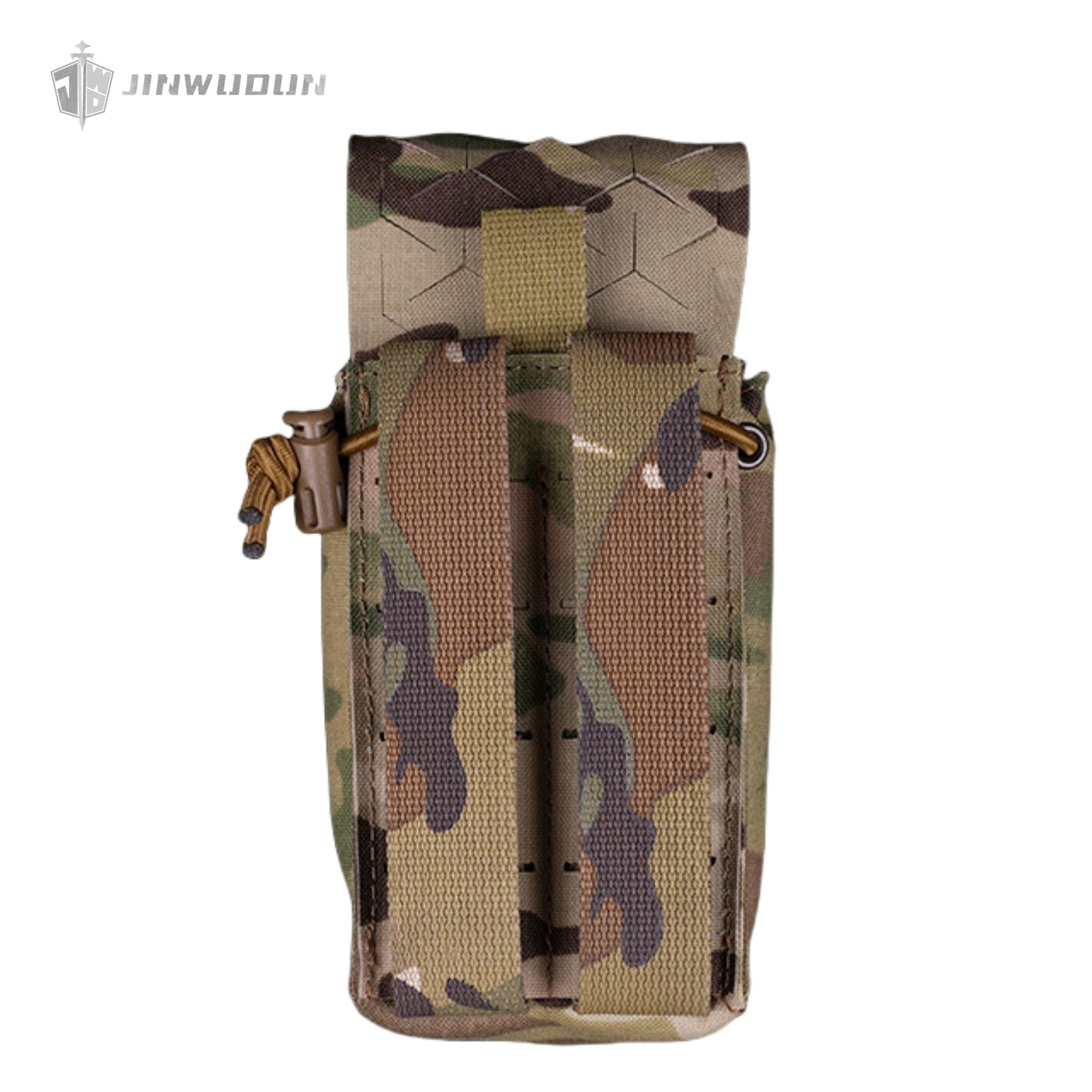 Compatible with various tactical vests, flip-top multi-function SPUD multi-purpose tactical bag