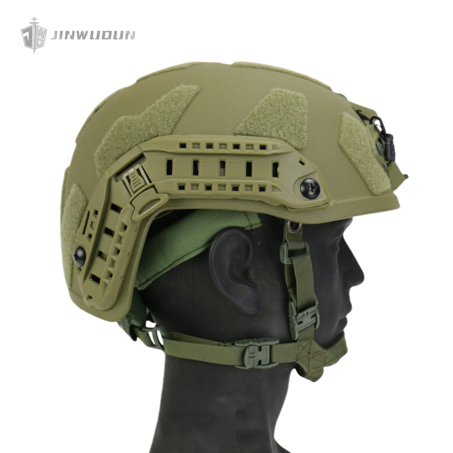NIJ IIIA Protection FAST SF Bulletproof Helmet - High-Performance Aramid Material, Wendy Dual-Layer Suspension Liner