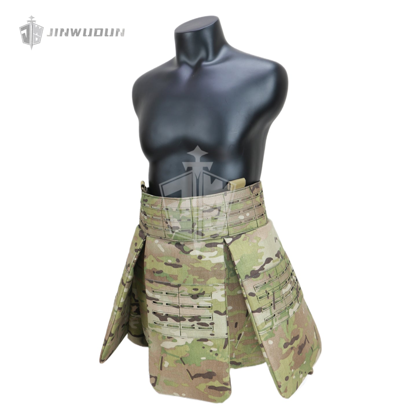 NIJ-IIIA tactical bulletproof skirt laser cutting multifunctional MOLLE