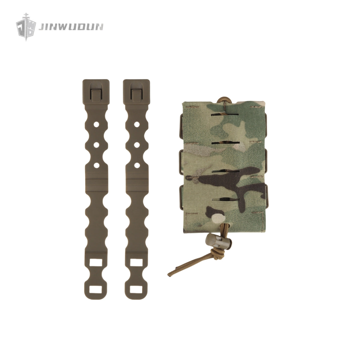 5.56 Universal Single-Link Tactical MOLLE Accessory Bag Urban Assault Tactical Quick-Draw Holster