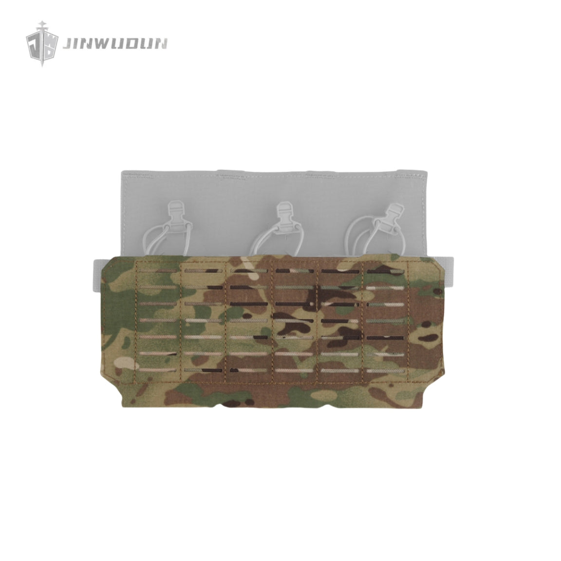 Multi-purpose triple function package MOLLE faceplate for VE-84-ACC-03/04