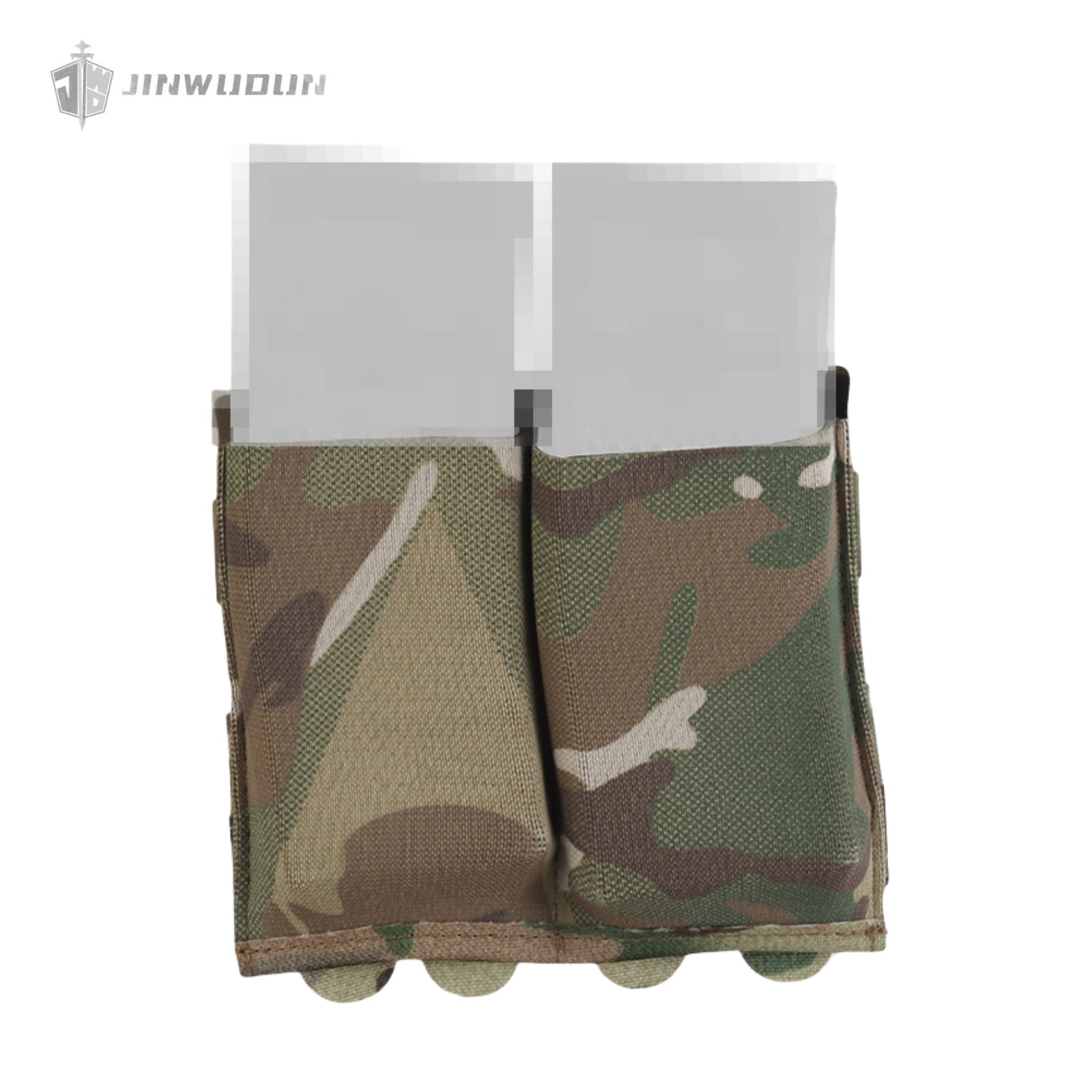 Outdoor tactical 5.56 storage molle mount bag lightweight elastic double function bag