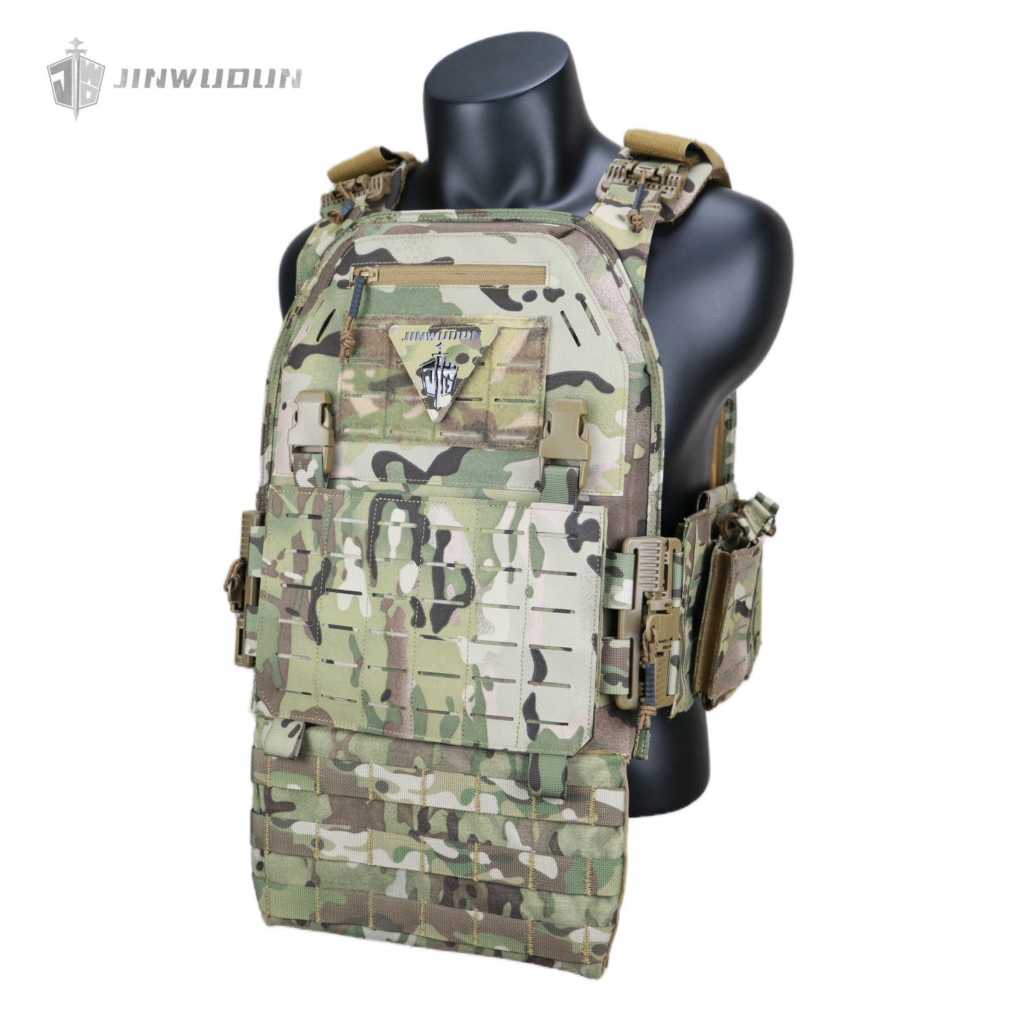 JWD-belly extension bulletproof kit NIJ IIIA level protection split and detachable bulletproof plate