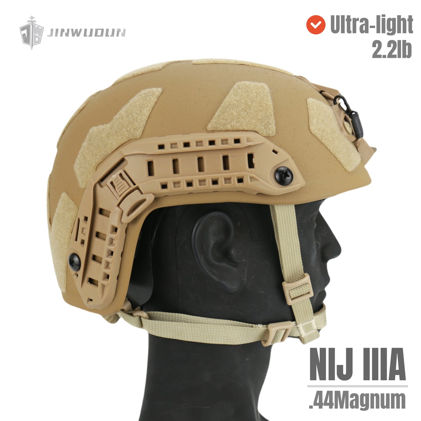 FAST SF ultra-light bulletproof helmet,UHMWPE, weighs only about 2.1 pounds