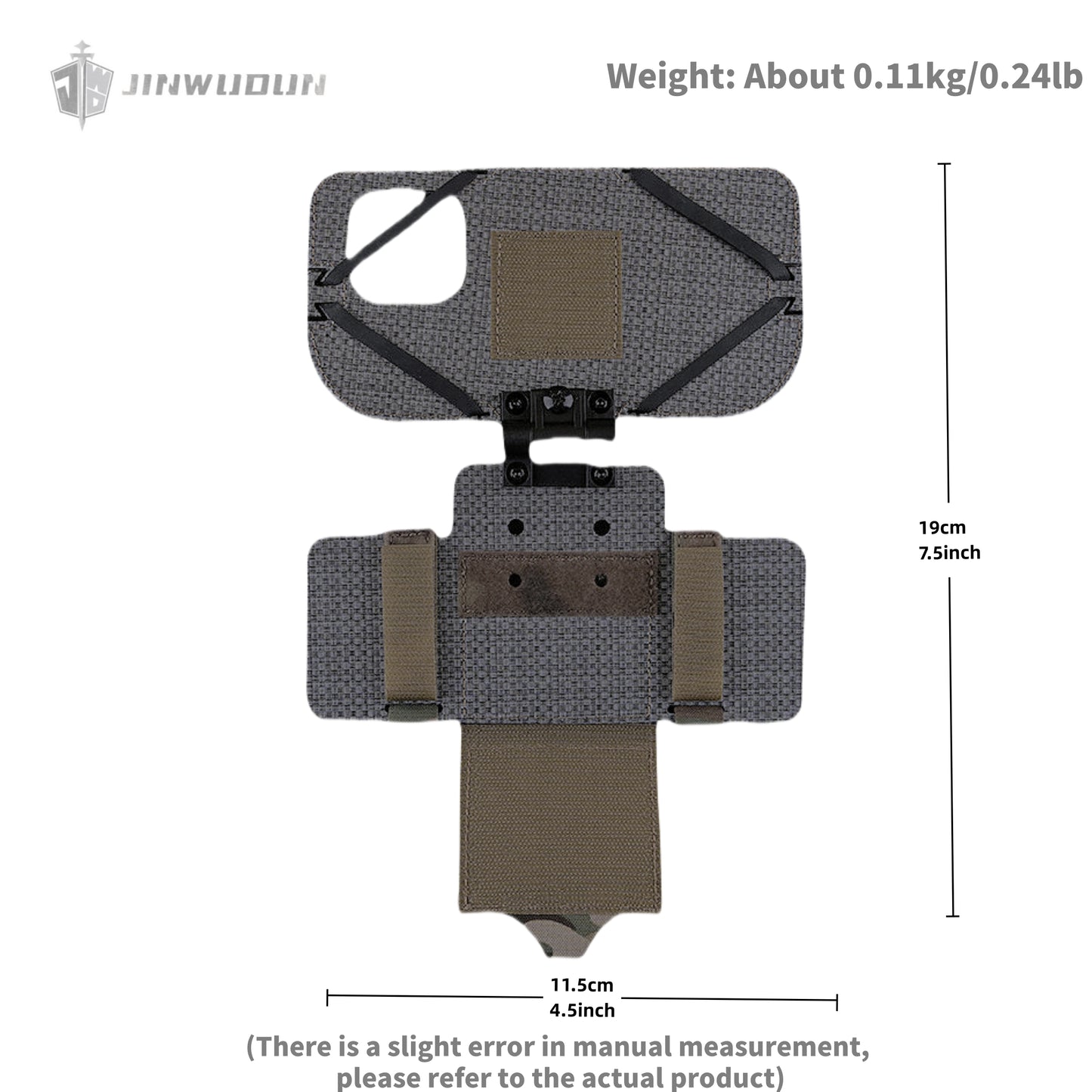 Lightweight Velcro Folding Outdoor Tactical Phone Bag (Compatible with Apple PRO MAX)