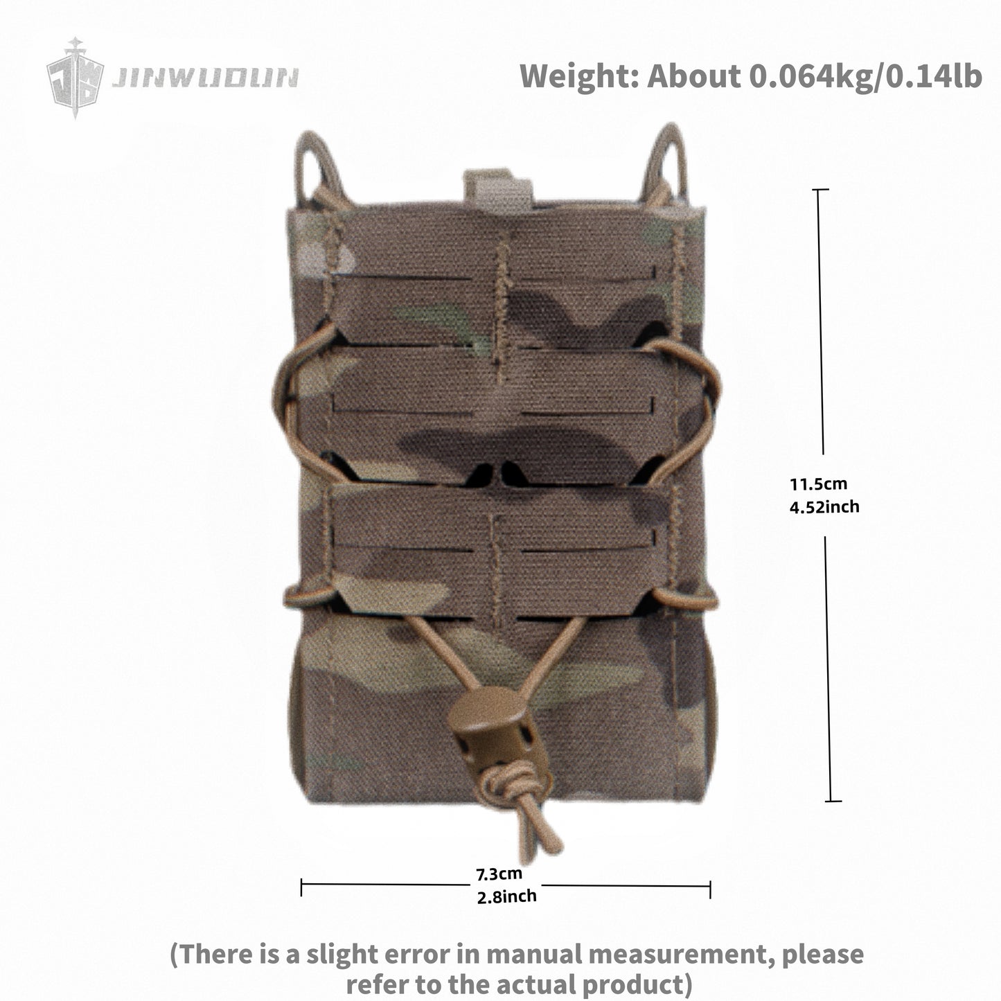 Tiger full-size quick-draw magazine pouch