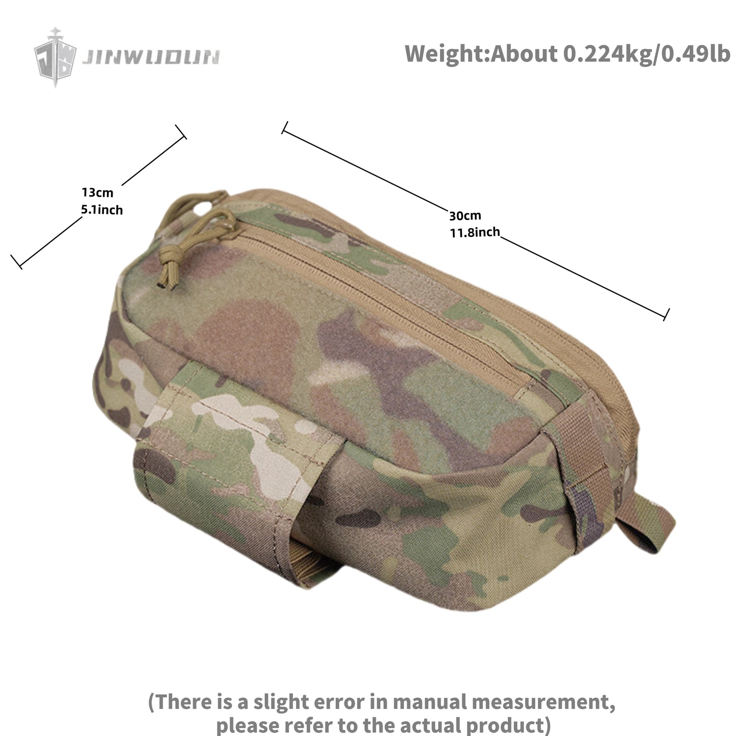 Tactical vest accessory pack equipment expansion pack dual-purpose multi-function belly pack