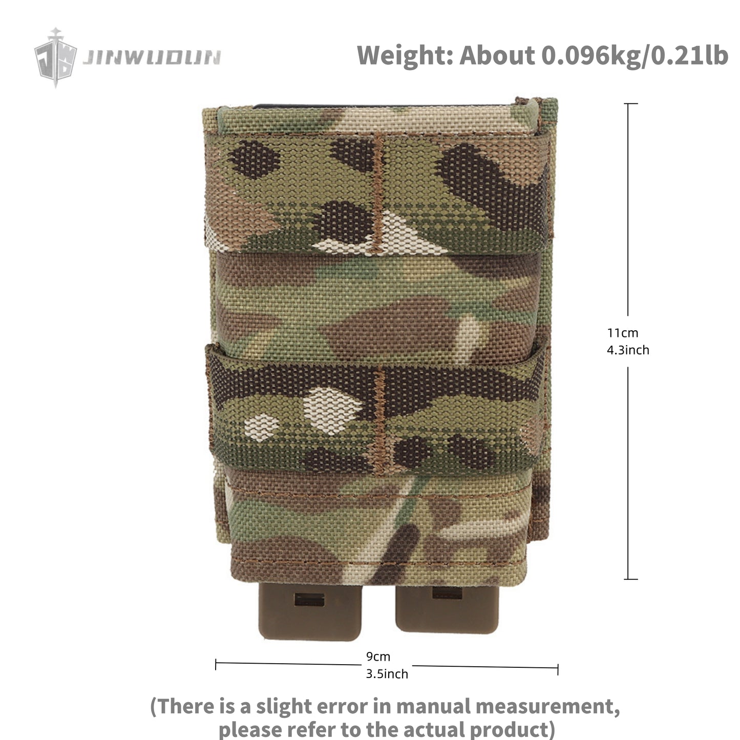 MOLLE Insert System FAST Single 7.62 Magazine Pouch (Medium) Nylon Fabric