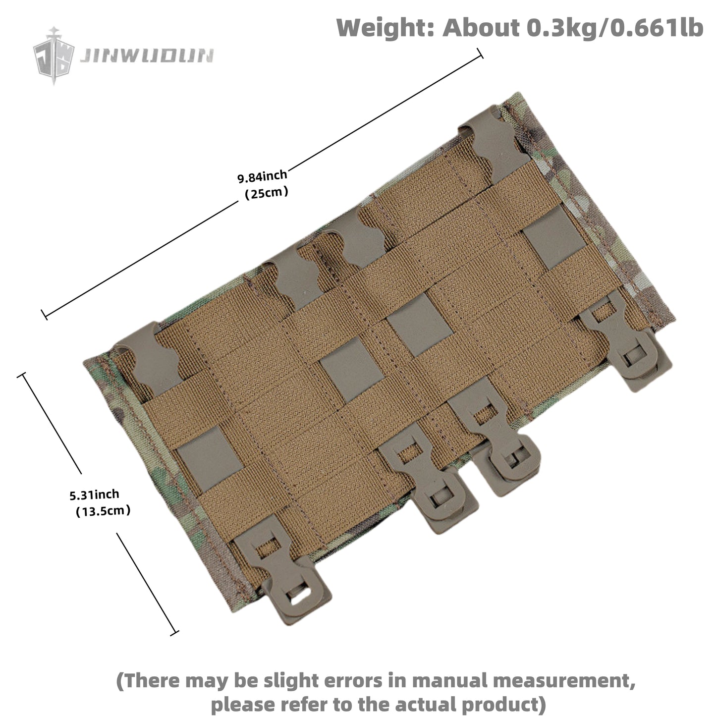 MOLLE Accessory Expansion FAST Triple 7.62 Tactical Magazine Function Pack (High) AK