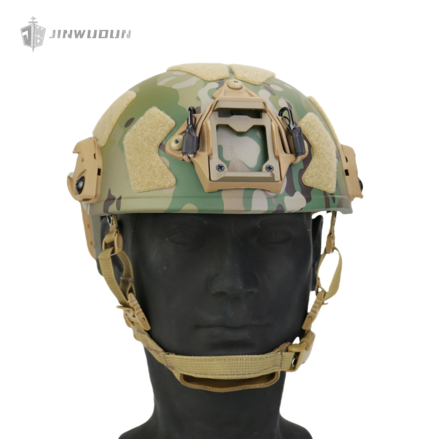 NIJ IIIA Protection FAST SF Bulletproof Helmet - High-Performance Aramid Material, Wendy Dual-Layer Suspension Liner